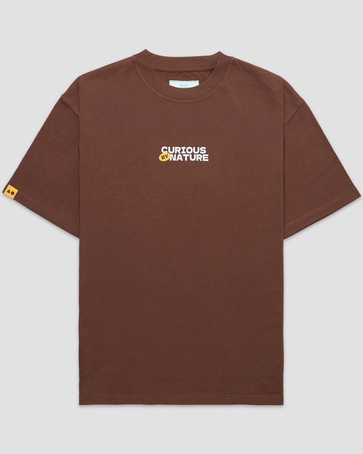 TALKING TOES | Curious by Nature Oversized Tee | Cocoa
