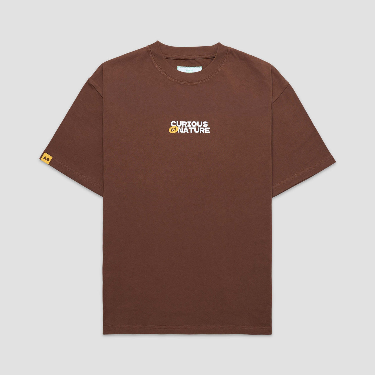 TALKING TOES | Curious by Nature Oversized Tee | Cocoa