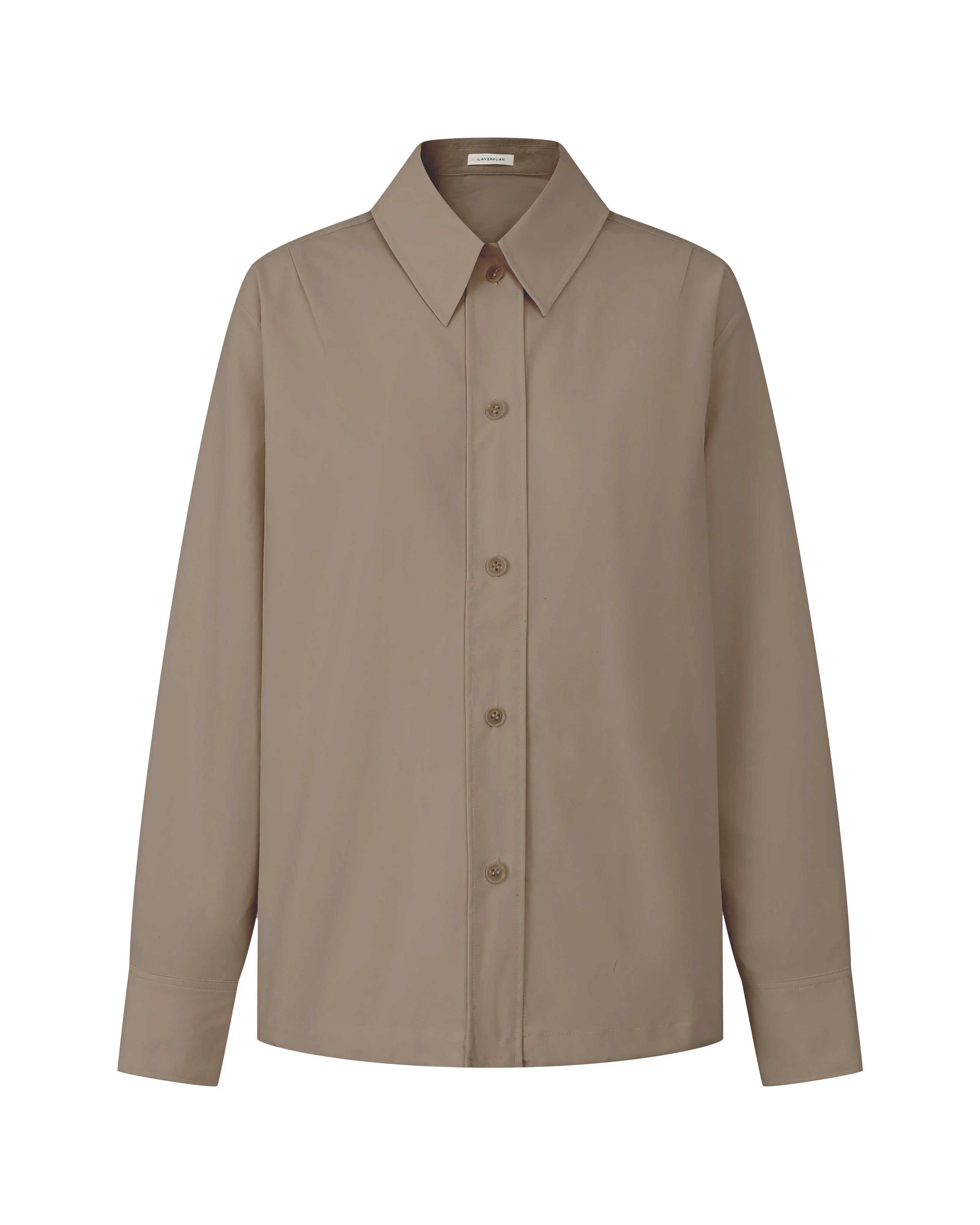 LAYERPLAN | Ferny Cotton Drawstring Shirt