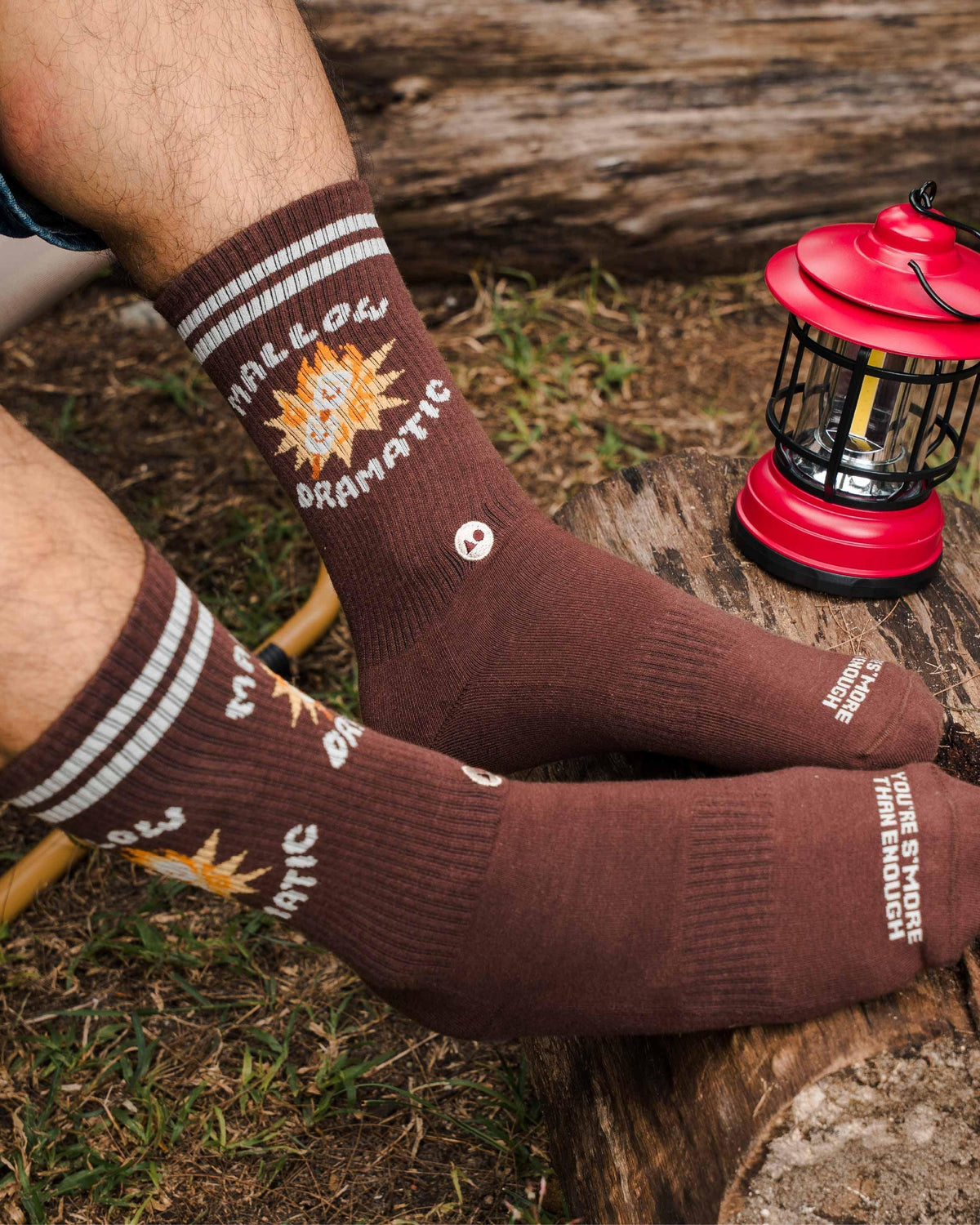 TALKING TOES | Mallow Dramatic Athletic Sock