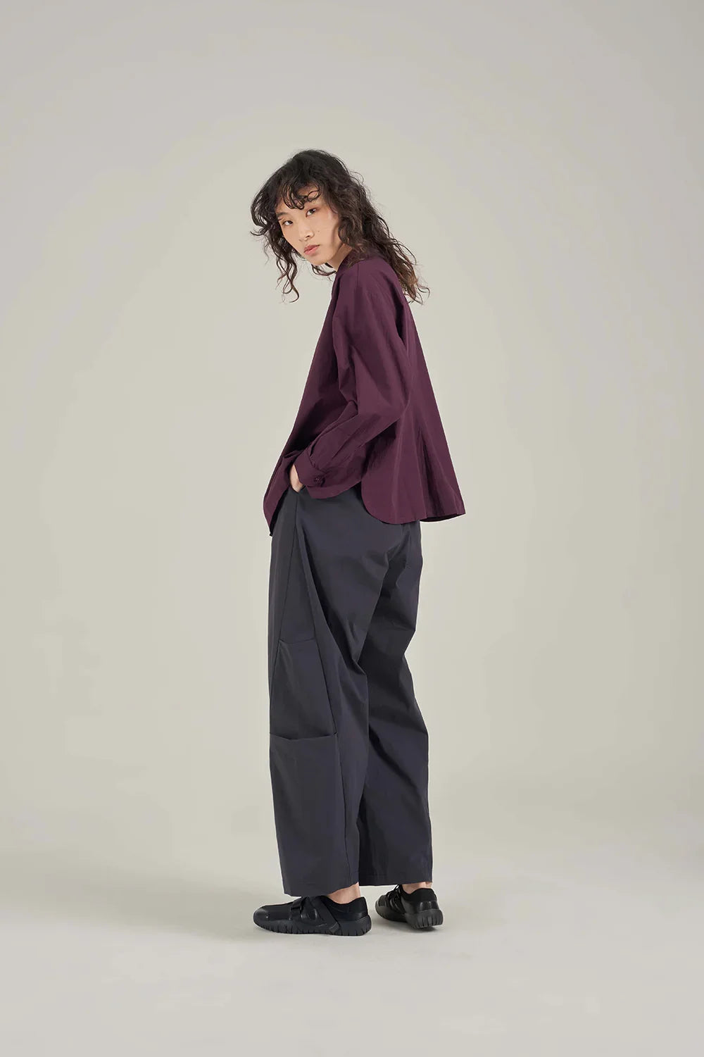 SABRINAGOH | Ira Wrap Shirt