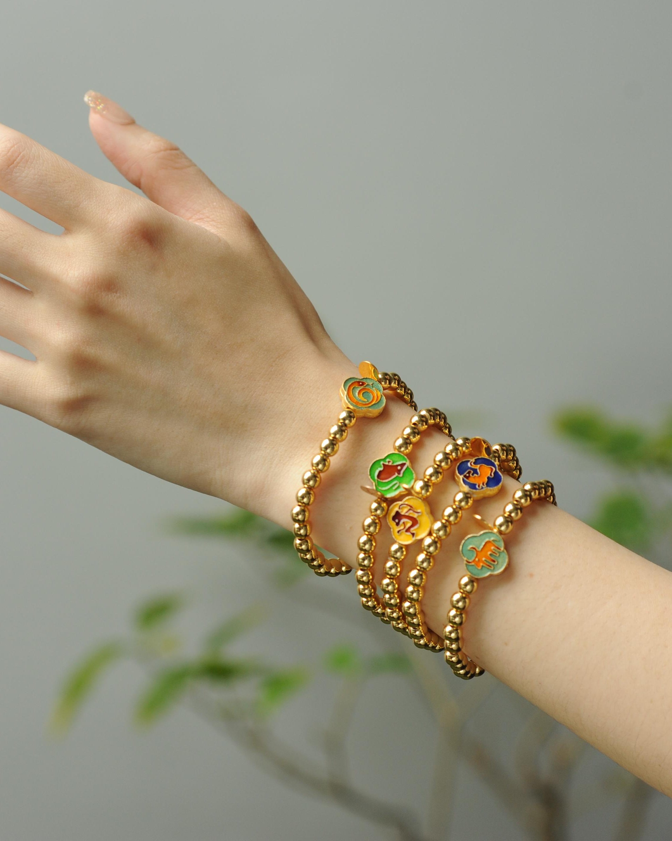 MARILYN TAN JEWELLERY | Lucky Zodiac Gold Charm Bracelet