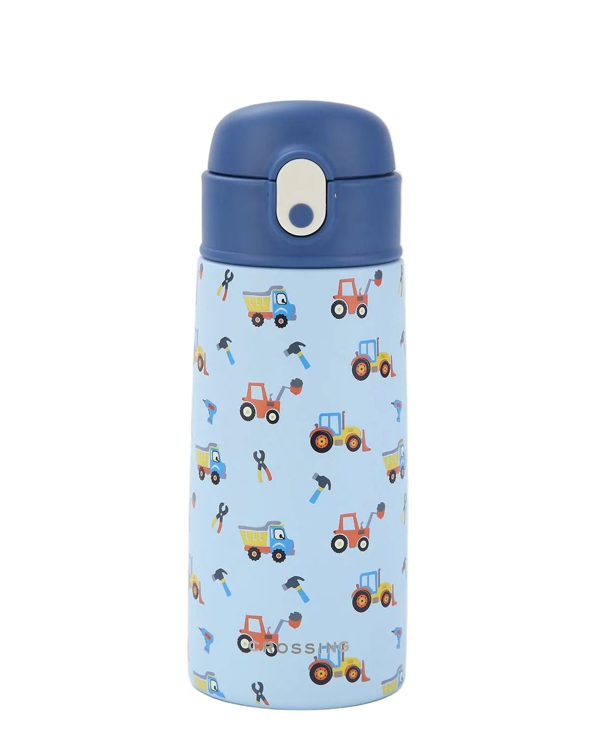 CROSSING | 400ml S/S 316 Kids' Insulated Water Bottle w/ Sipper Silicone Straw