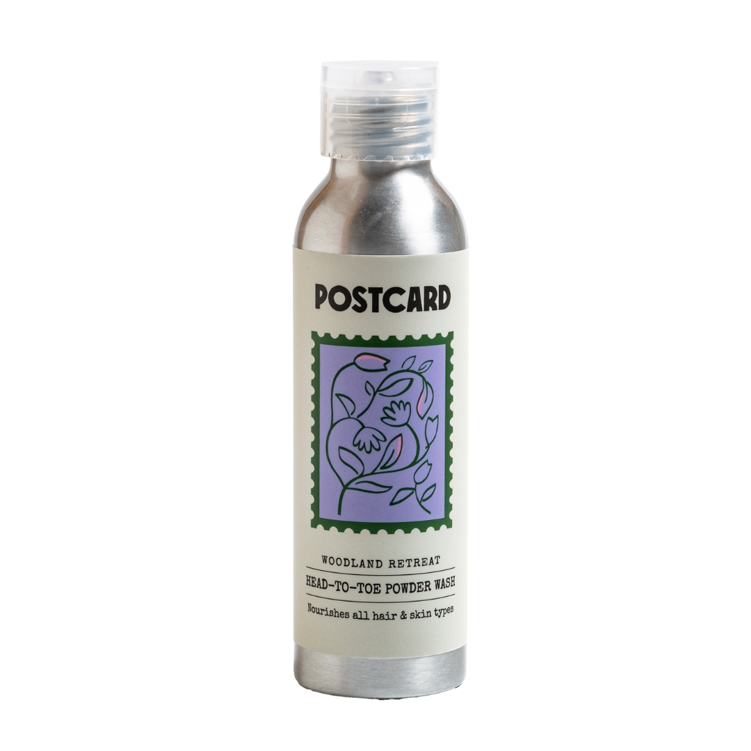 POSTCARD | Woodland Retreat Head To Toe Powder Wash 80g