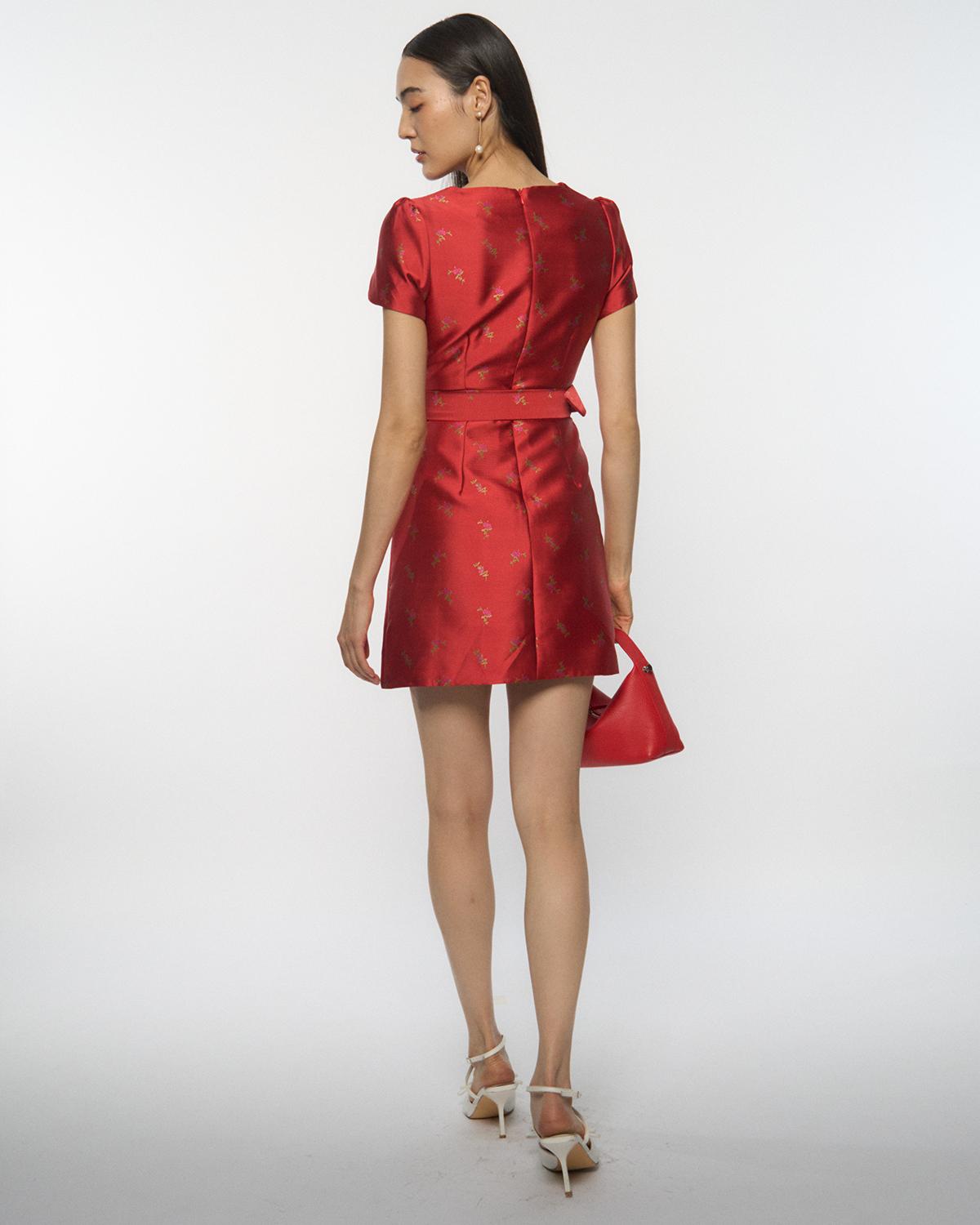 DRESSINGPAULA | KHOON HOOI X DP: Hibiscus Mini Dress