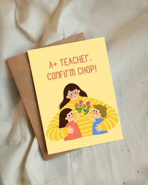 PURPLE AND PURE | Plantable Greeting Cards - Teachers Day