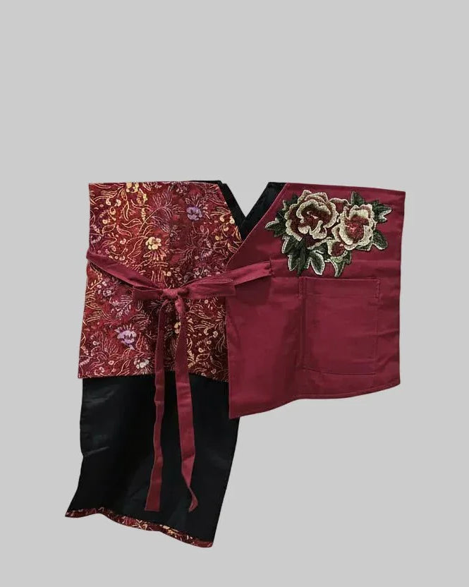 NYANA NYANA | Patchwork Embroidery Batik Obi Belt