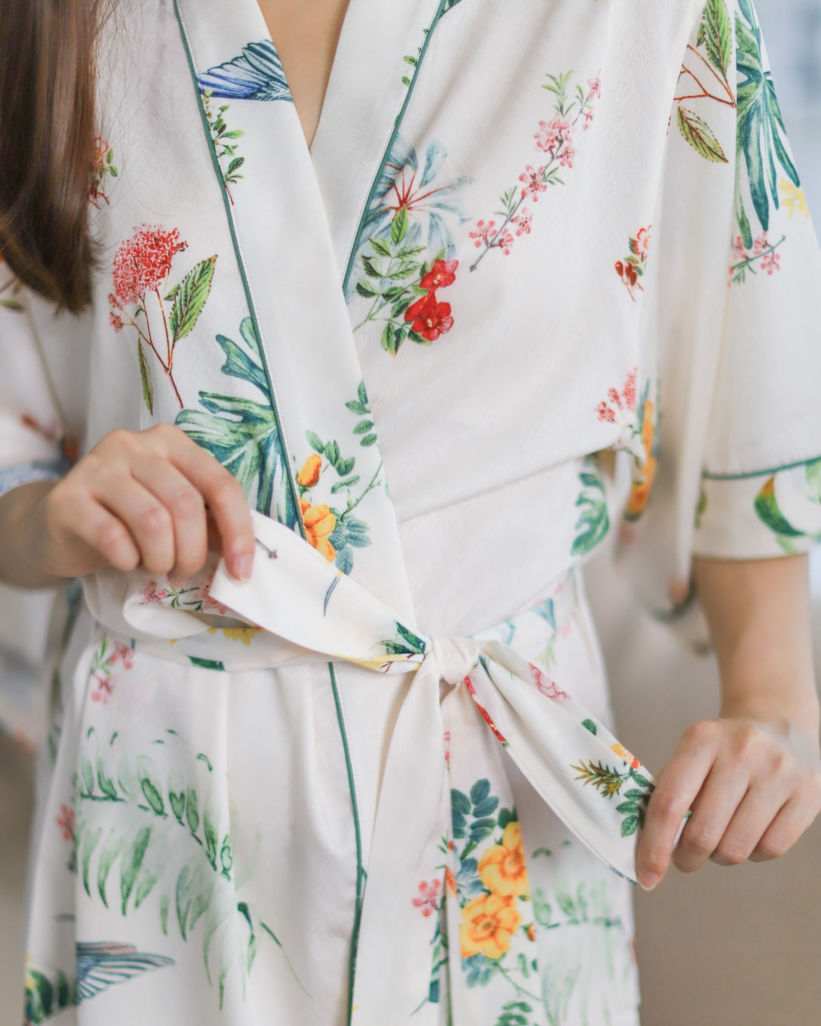 BELLS & BIRDS | Paradiso Floral Robe