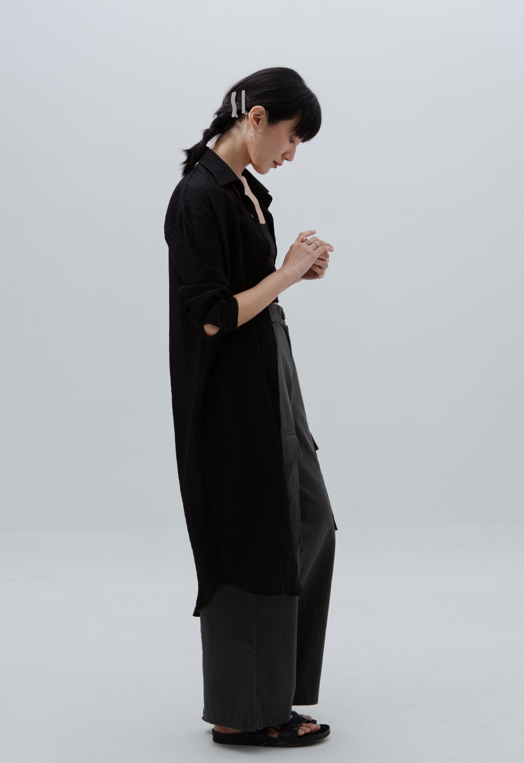 SAERO COLLECTIVE | Nongsa Cargo Pants | Gauntlet Grey