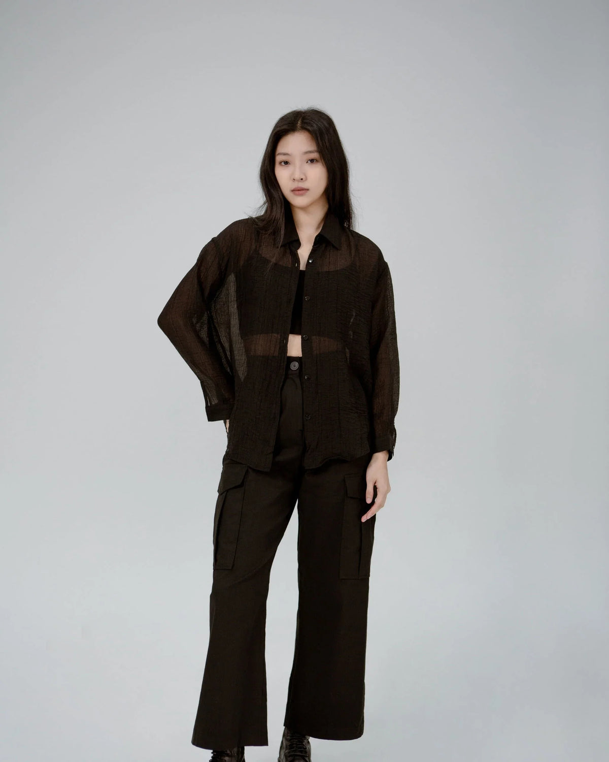 SAERO COLLECTIVE | Tencel Top | Black