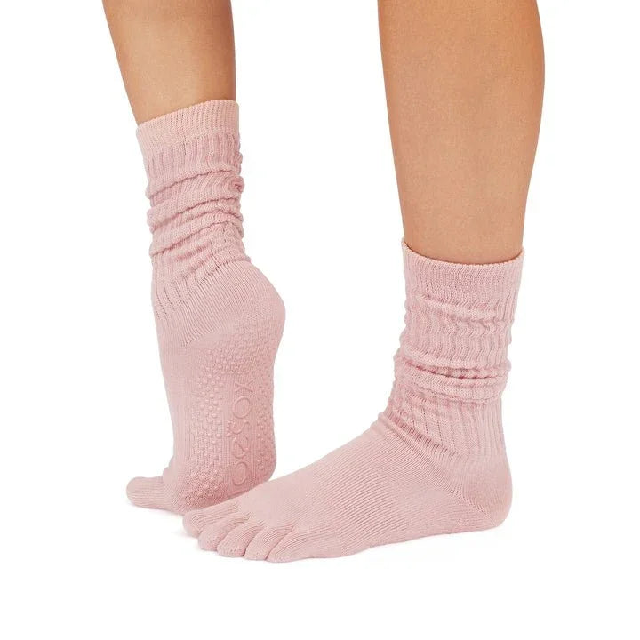 TOESOX | Full Toe Slouch - Petal