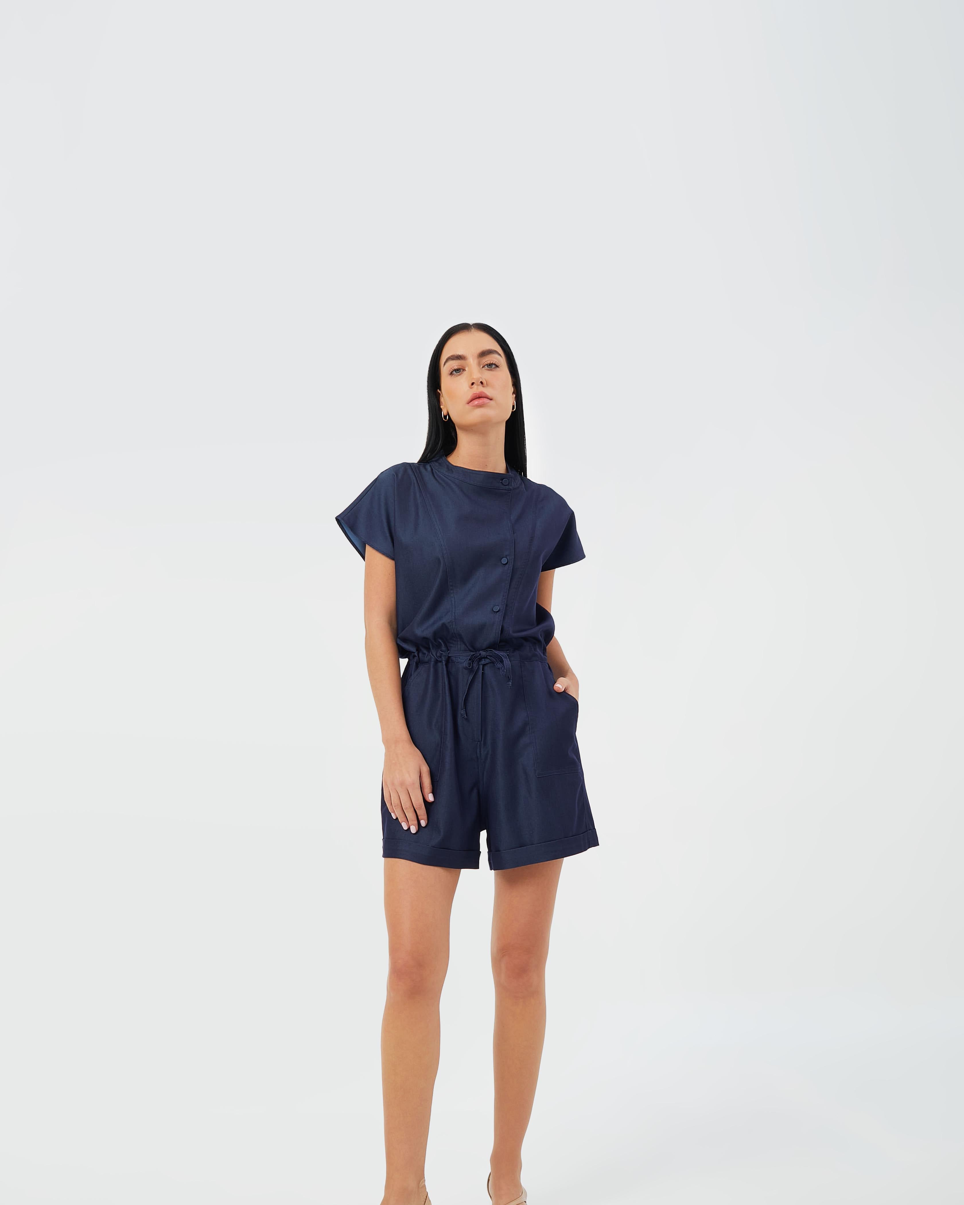 CAELI ECO LUXE | Cinched Romper