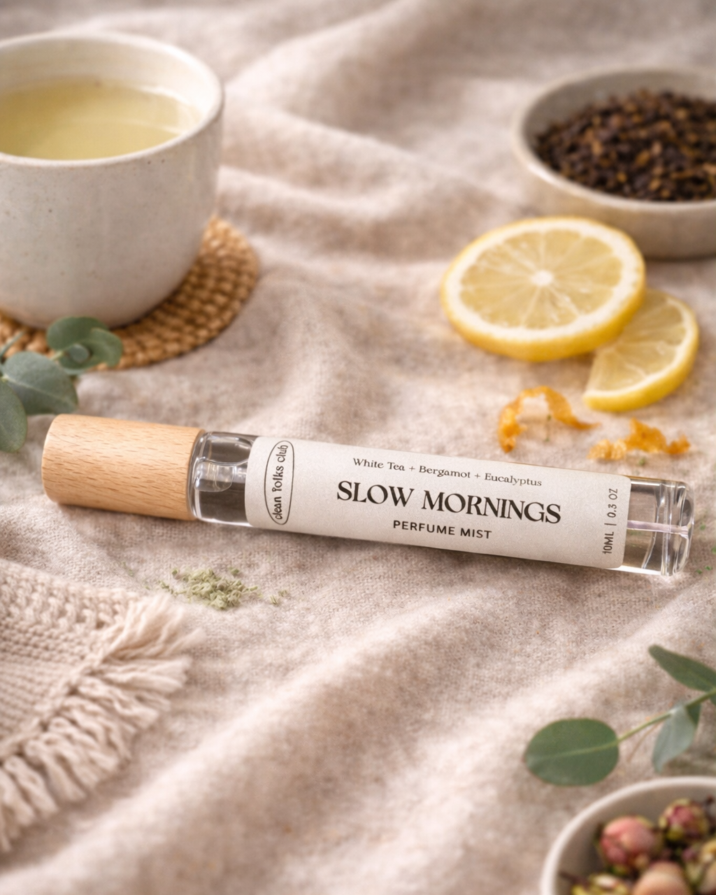 CLEAN FOLKS CLUB | Slow Mornings Perfume Mist