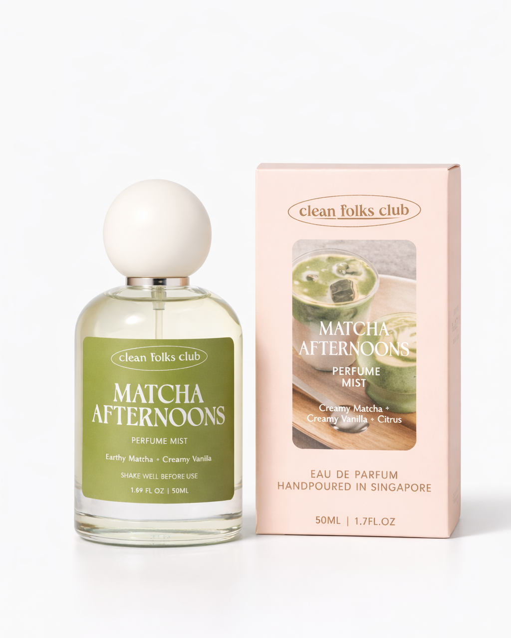 CLEAN FOLKS CLUB | Matcha Afternoon Perfume Mist