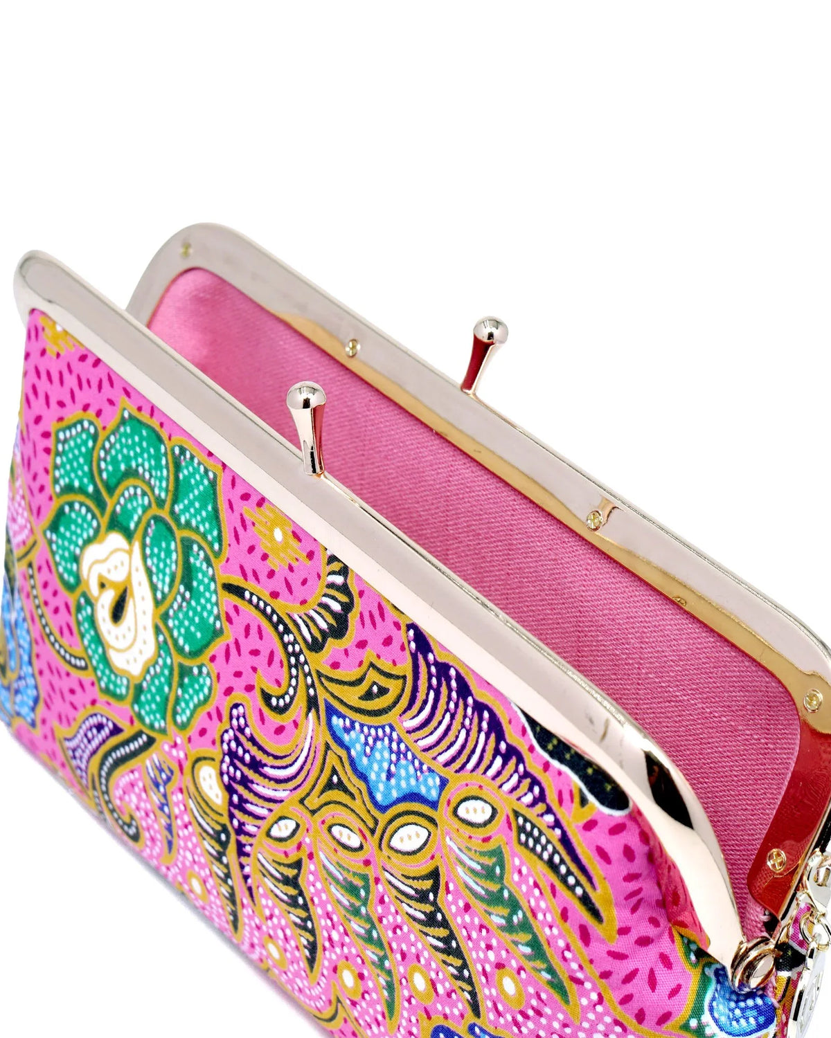 COCOONESE | Wristlet Pouch - Floral Kaleidoscope (PK)