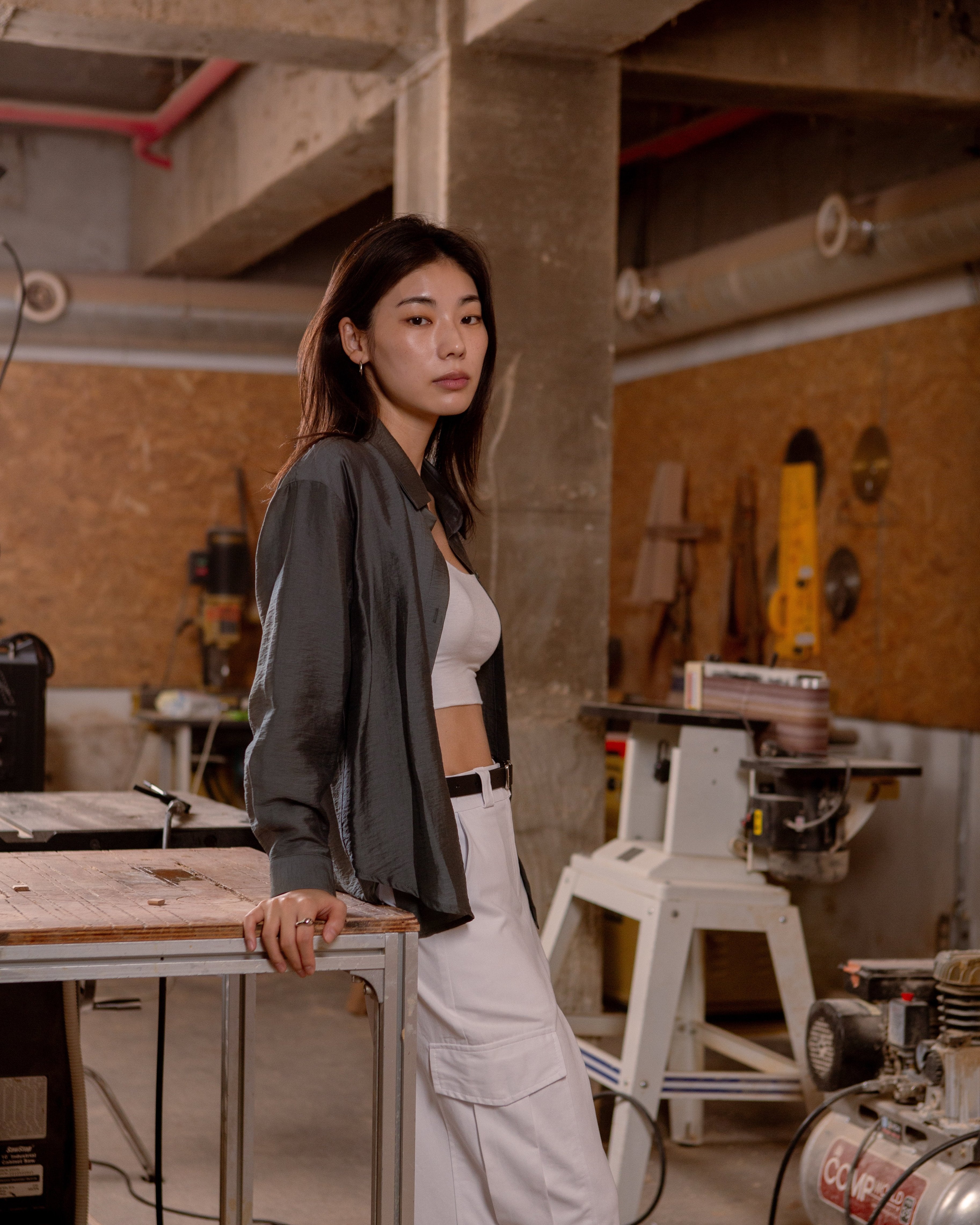 SAERO COLLECTIVE | Oreum Shirt V. 2 | Moss Grey