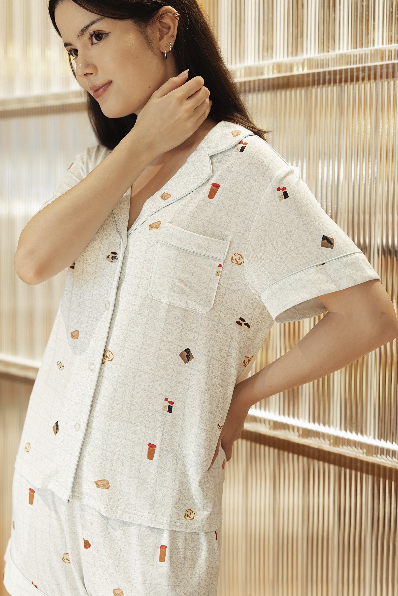 SELENIGHTCO | Signature Pyjamas Set | Kopitiam Jade