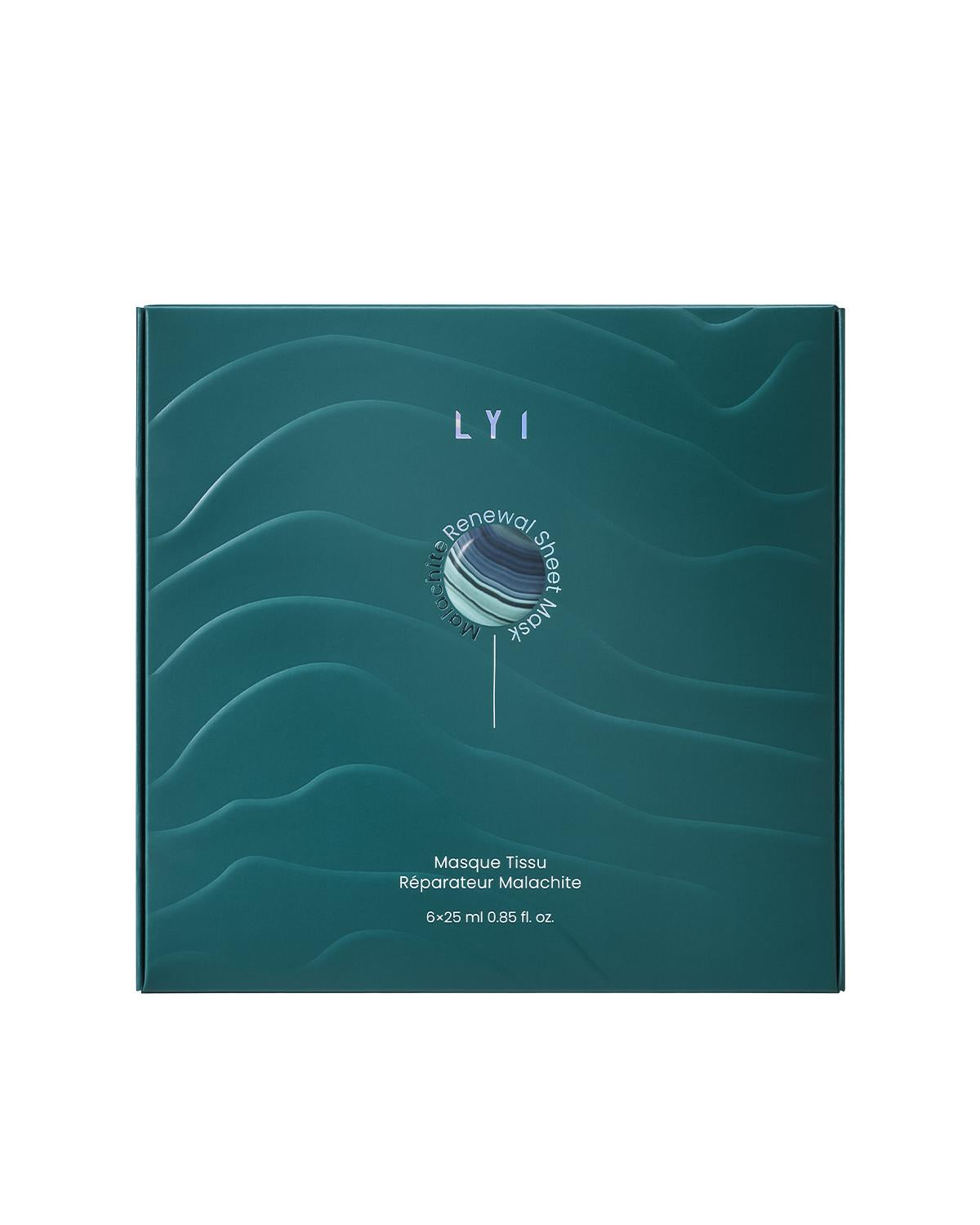 LYI | Malachite Renewal Sheet Mask 6-pc