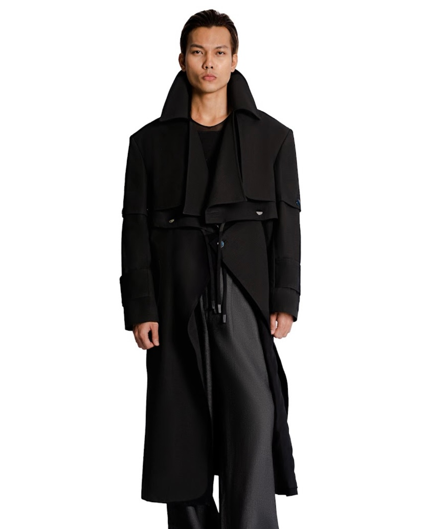 STUDIOMORAL | Multiways Trench Coat in Black