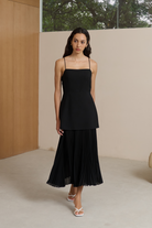 EMVY | Gabrielle Padded Dress - Black
