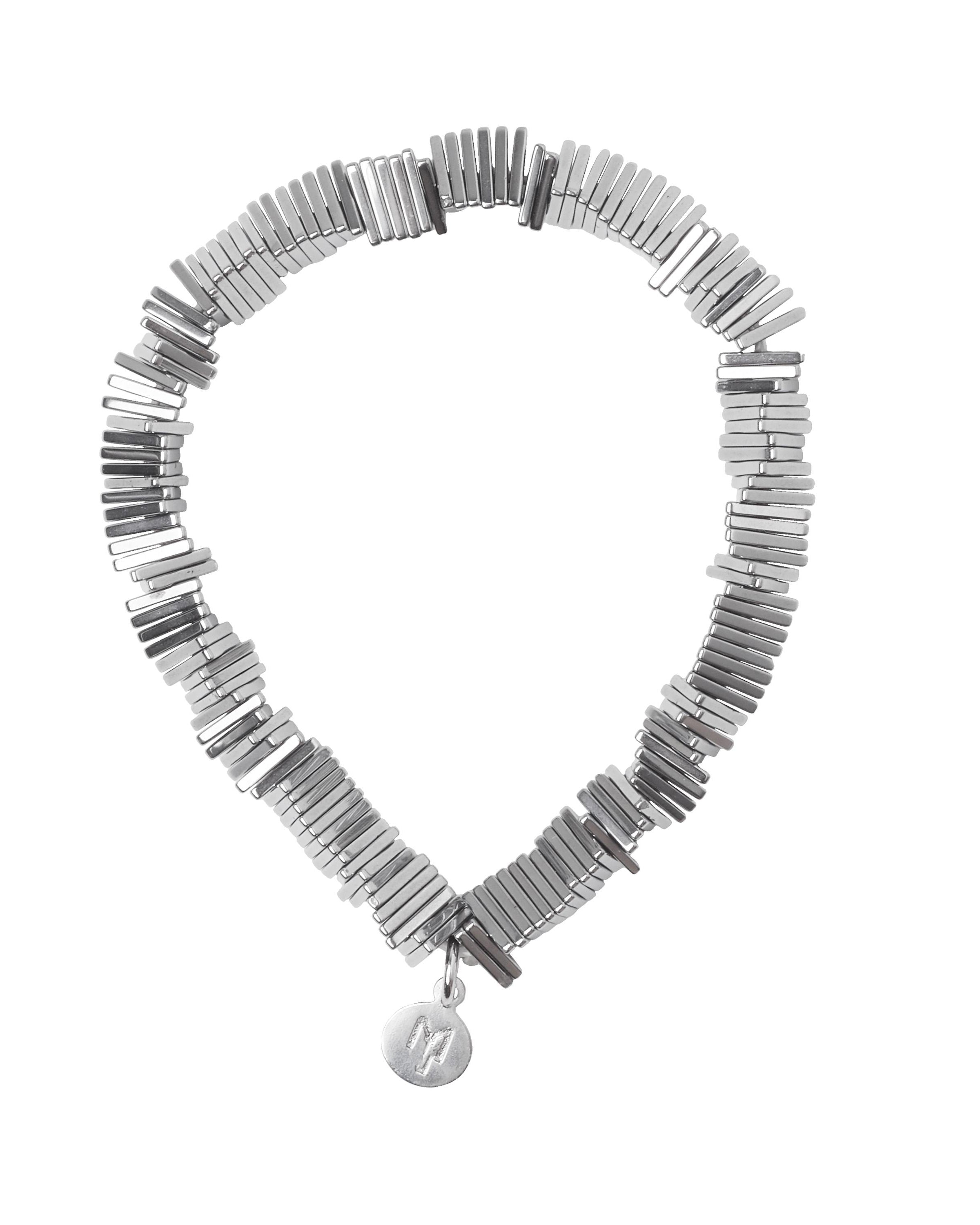 MARILYN TAN JEWELLERY | Kinetic Hematite Gemstone Elastic Bracelet