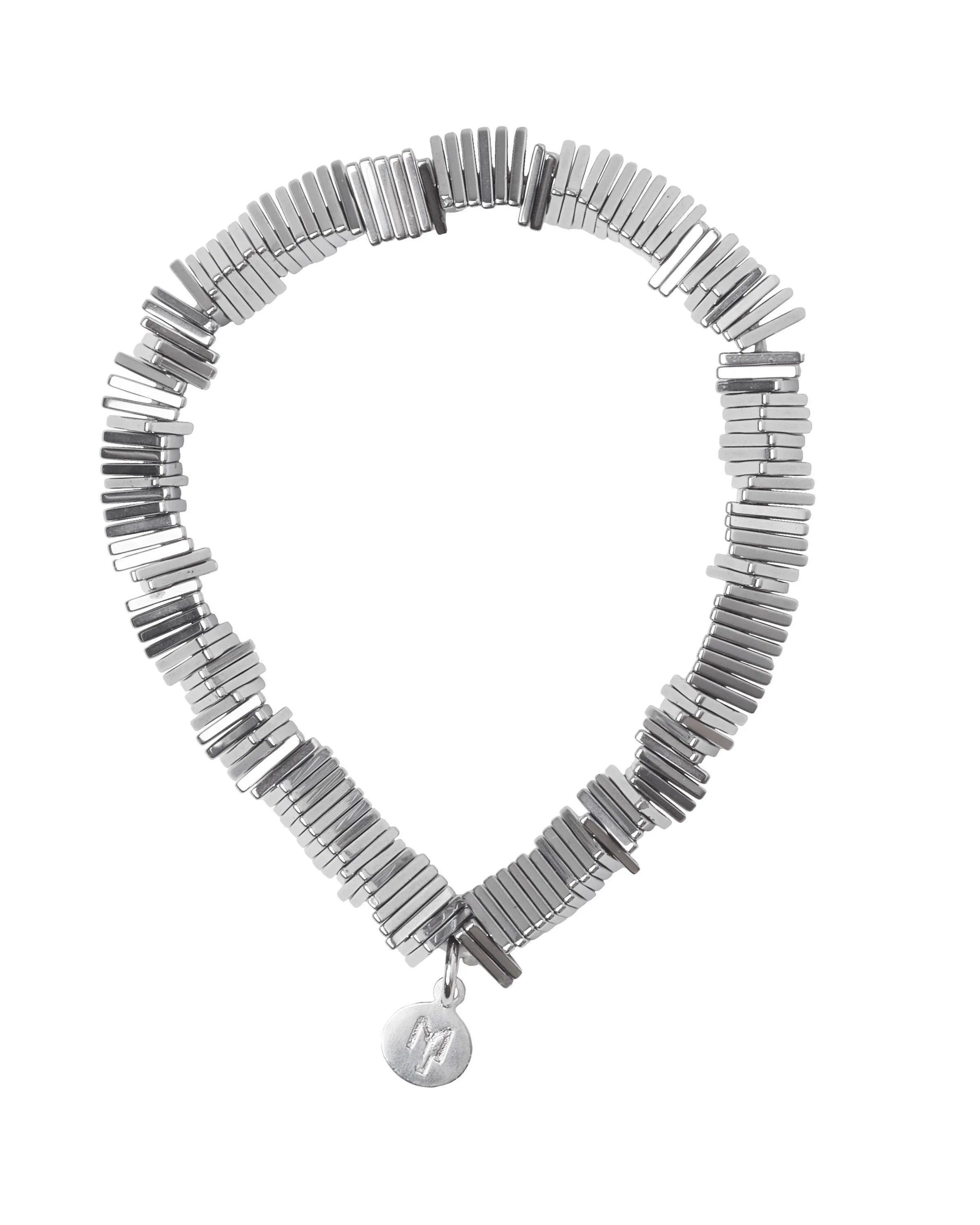 MARILYN TAN JEWELLERY | Kinetic Hematite Gemstone Elastic Bracelet