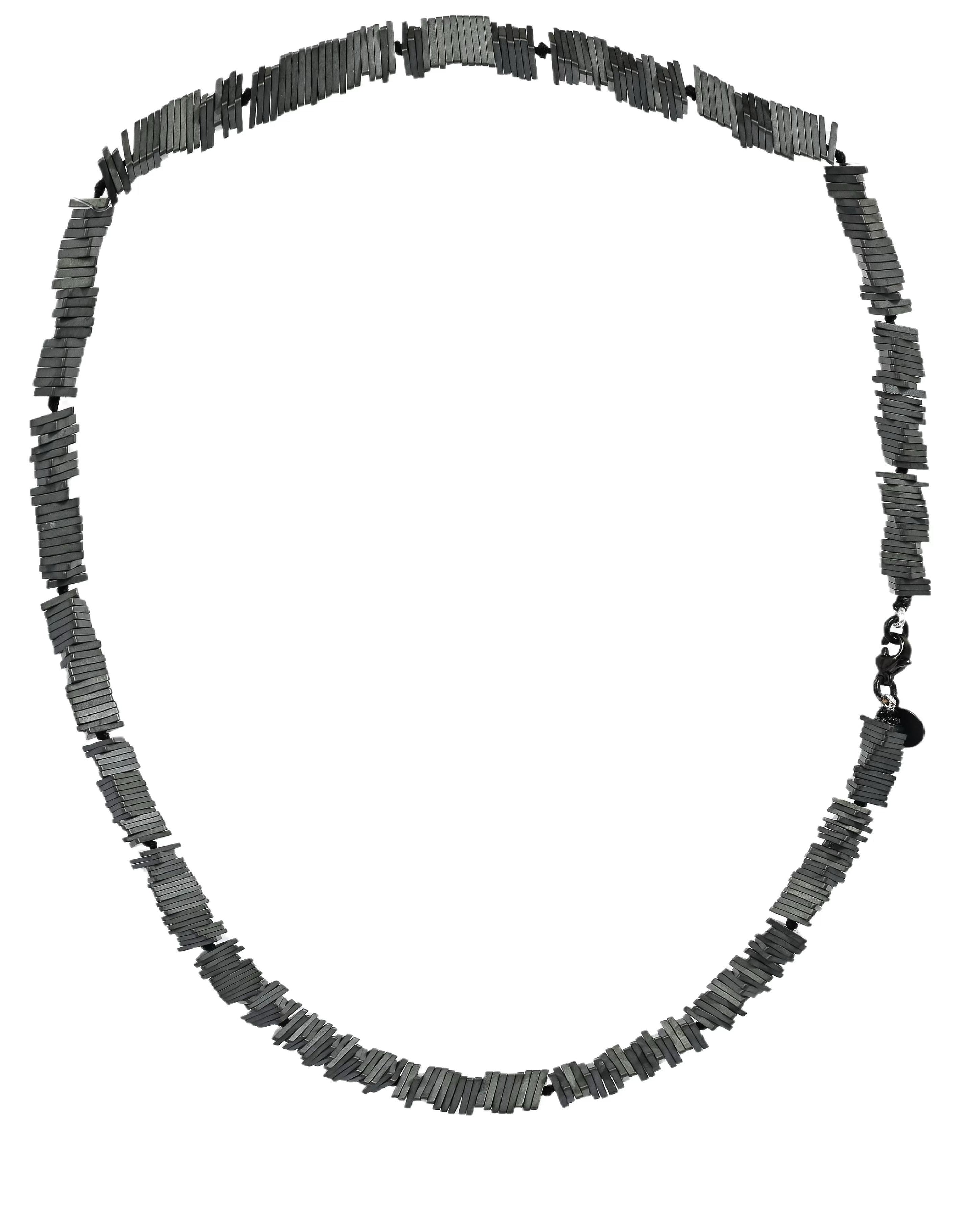 MARILYN TAN JEWELLERY | Kinetic Natural Hematite Gemstone Necklace
