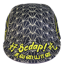 A DESIGN BY TAKACHYA | Cycling Cap - Me Love Durian Black Gold
