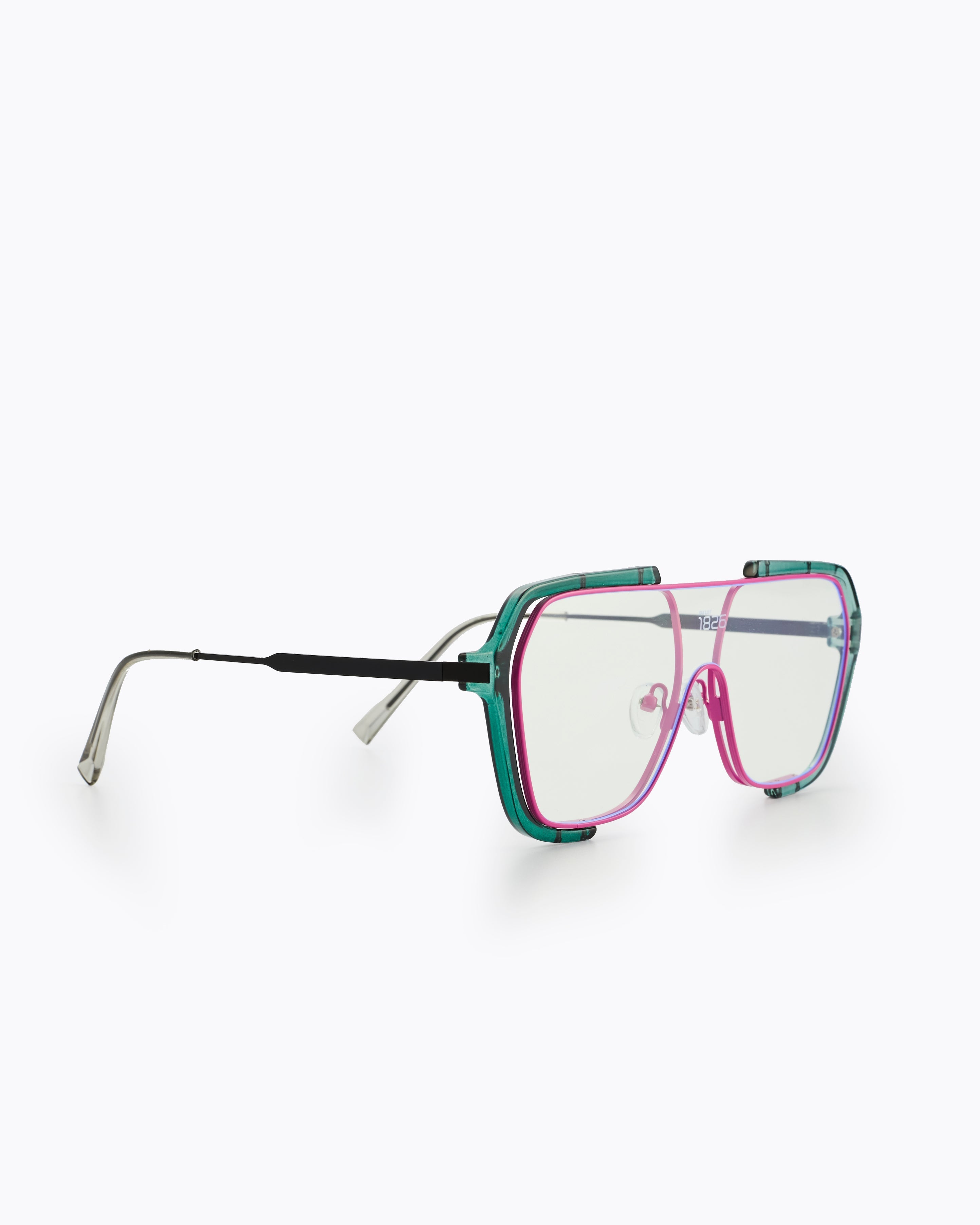 PROJECTWEAR | Cardwell Sunglasses Pink/Clear