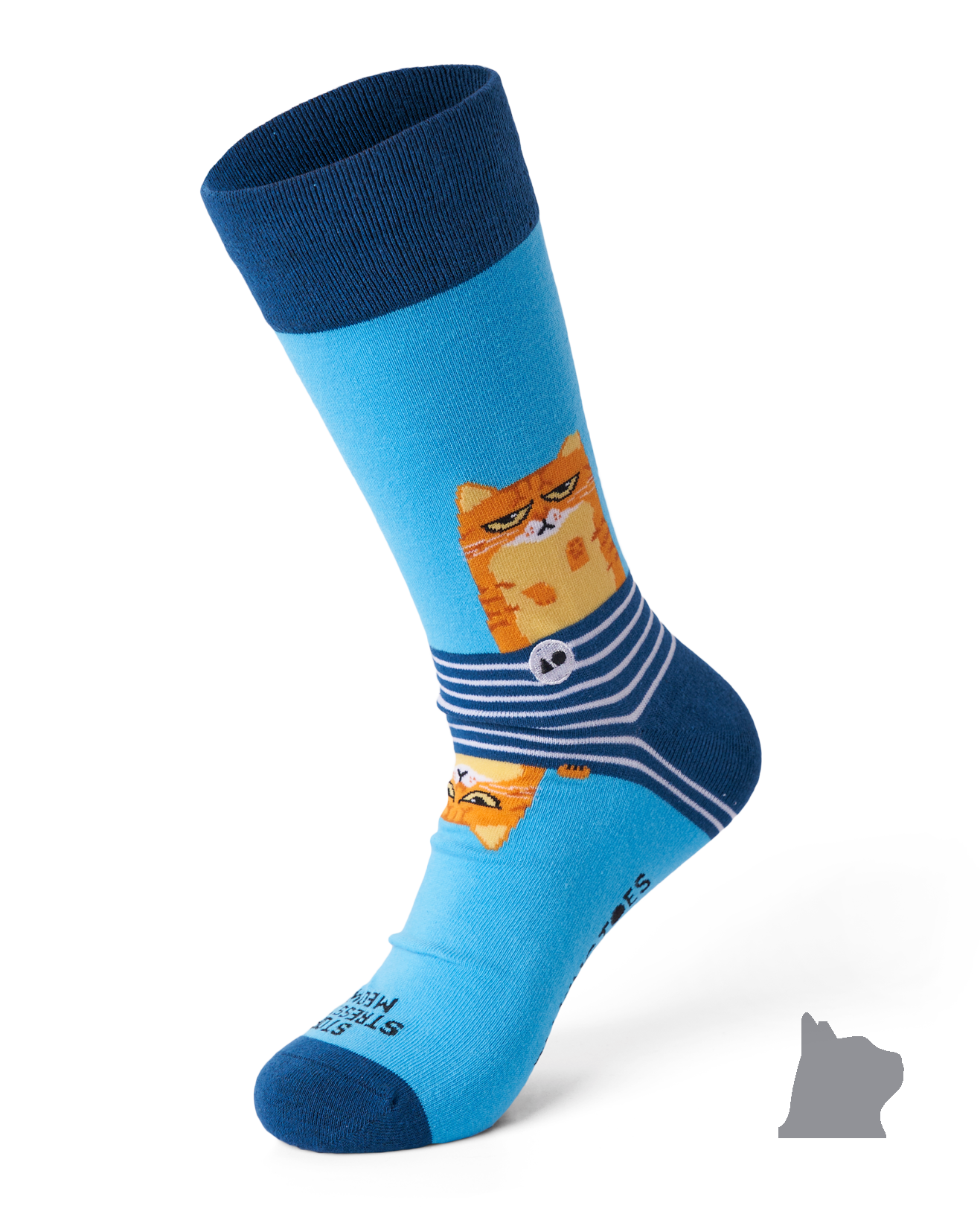 TALKING TOES | Stress Relief Cat Sock