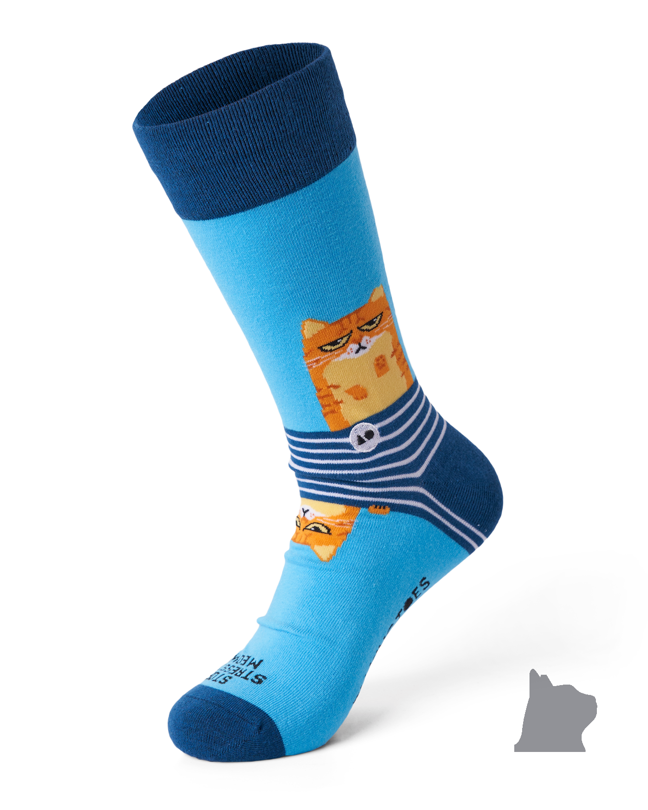 TALKING TOES | Stress Relief Cat Sock