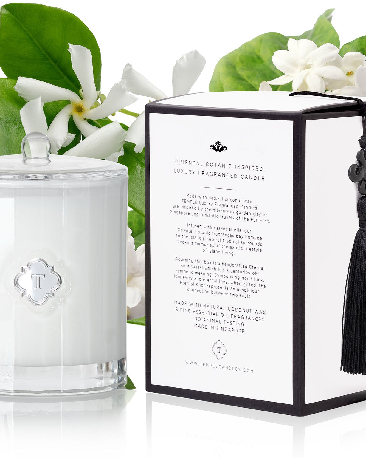 TEMPLE CANDLES | Luxury Fragranced Candle - Star Jasmine