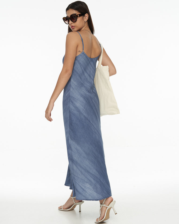 DRESSINGPAULA | Linen Slip Dress