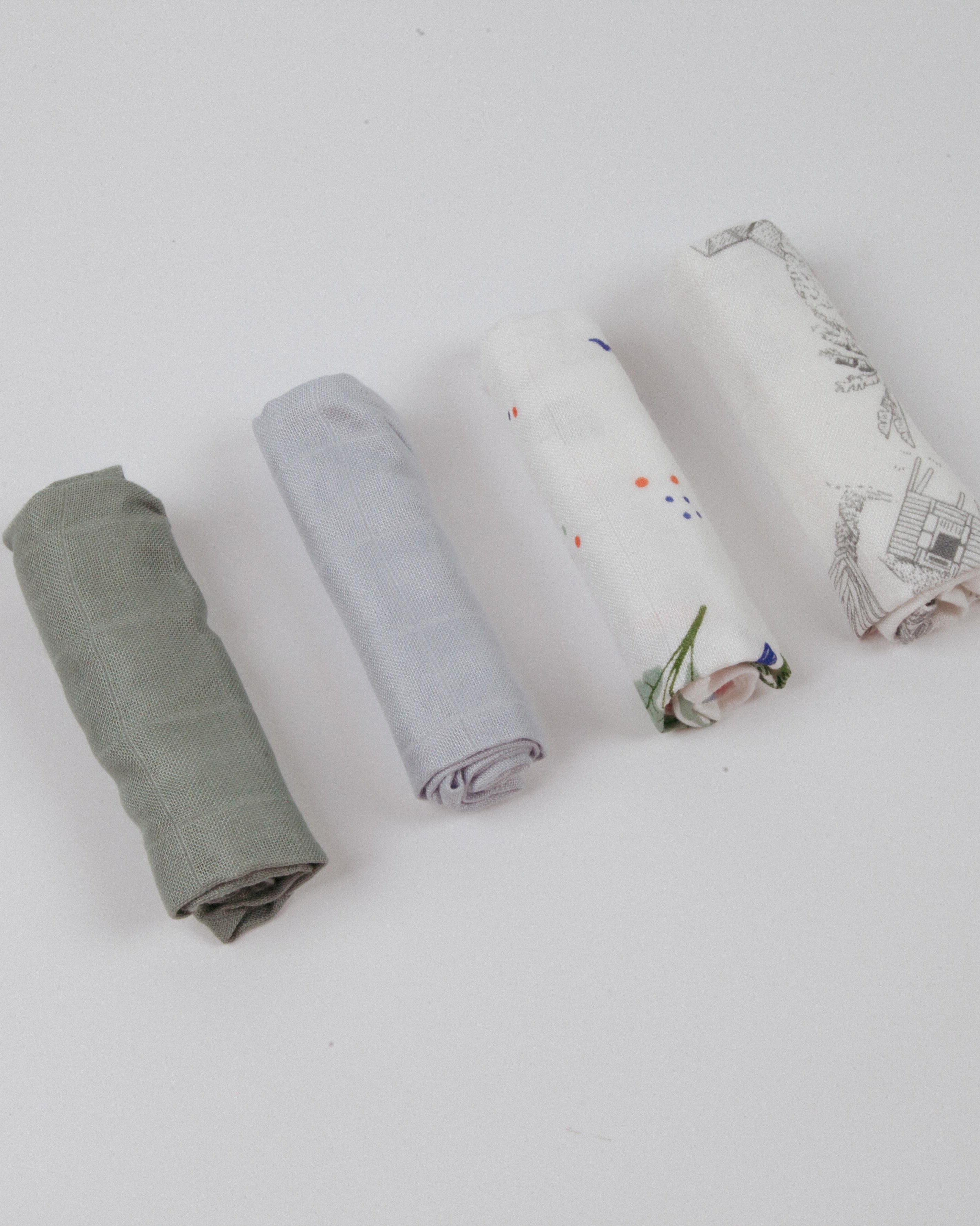 LITTLE REI | LRE Bamboo Wash Cloth 4pc