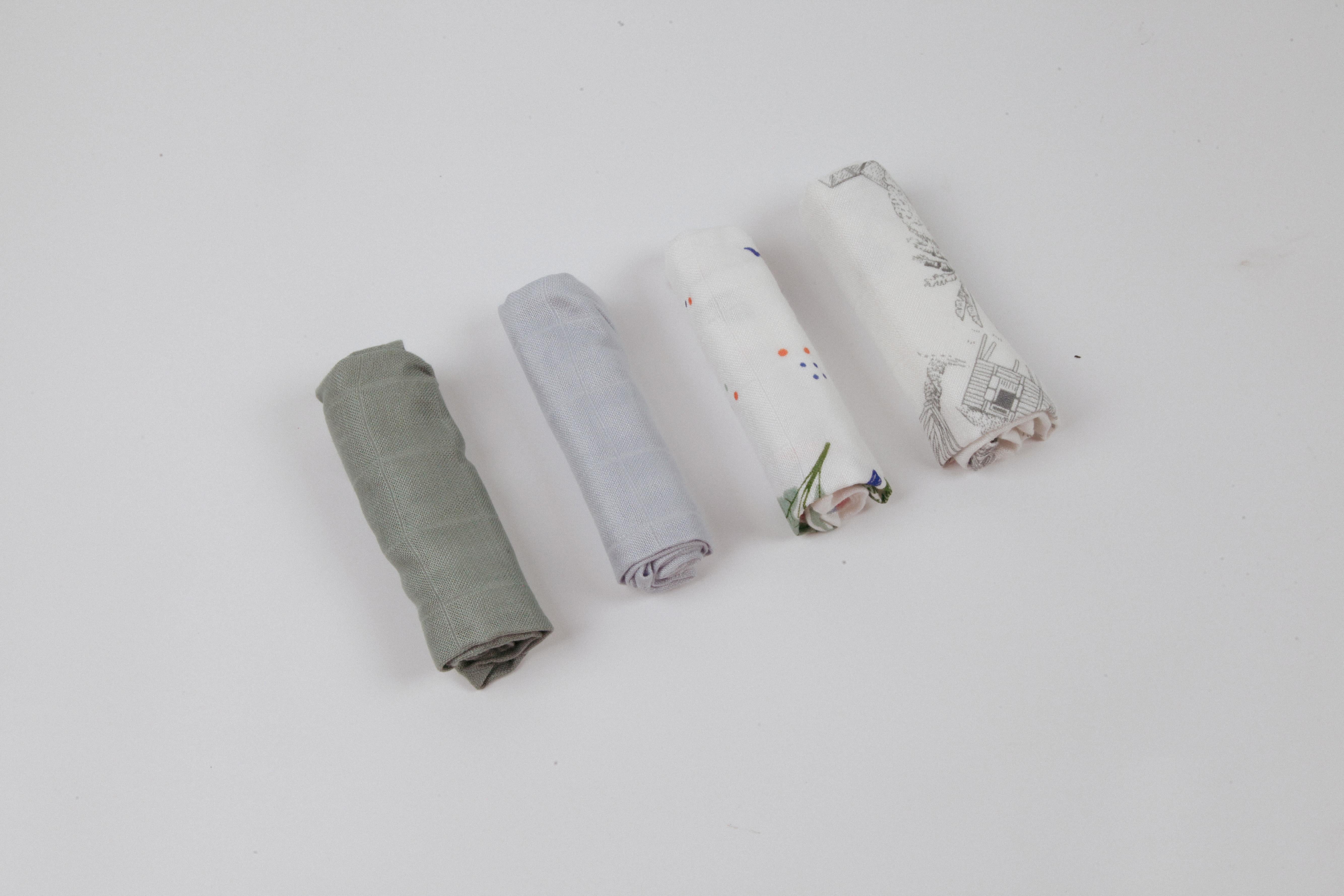 LITTLE REI | LRE Bamboo Wash Cloth 4pc