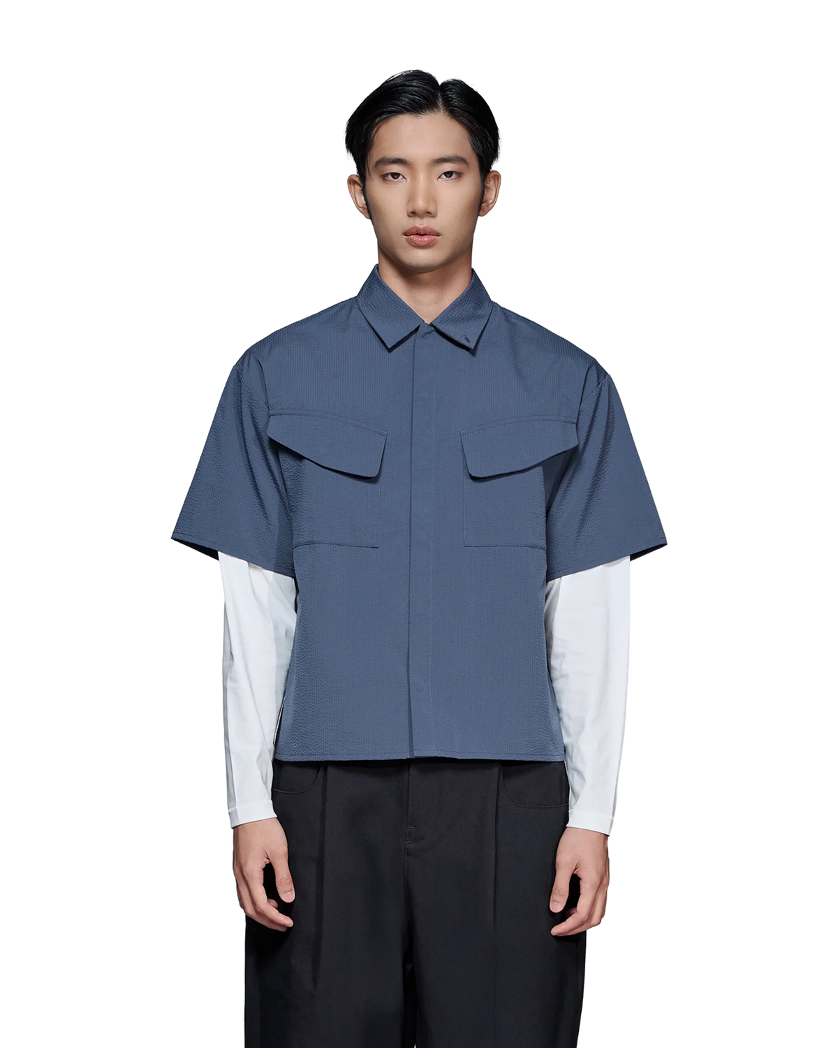 DIRTY MANNERS | Koda Seersucker Shirt