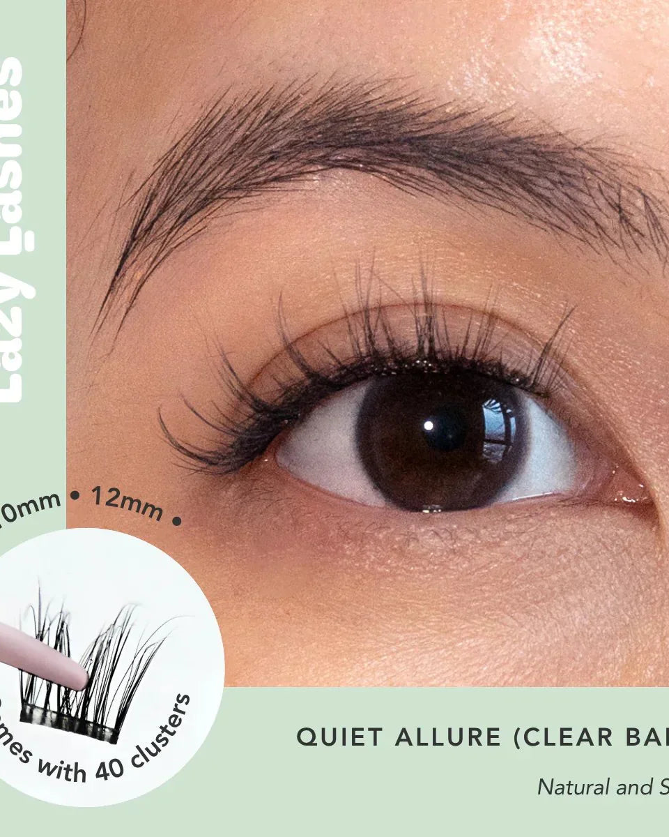 NODSPARK | Clear Band Everyday Quiet Allure Lazy Lashes