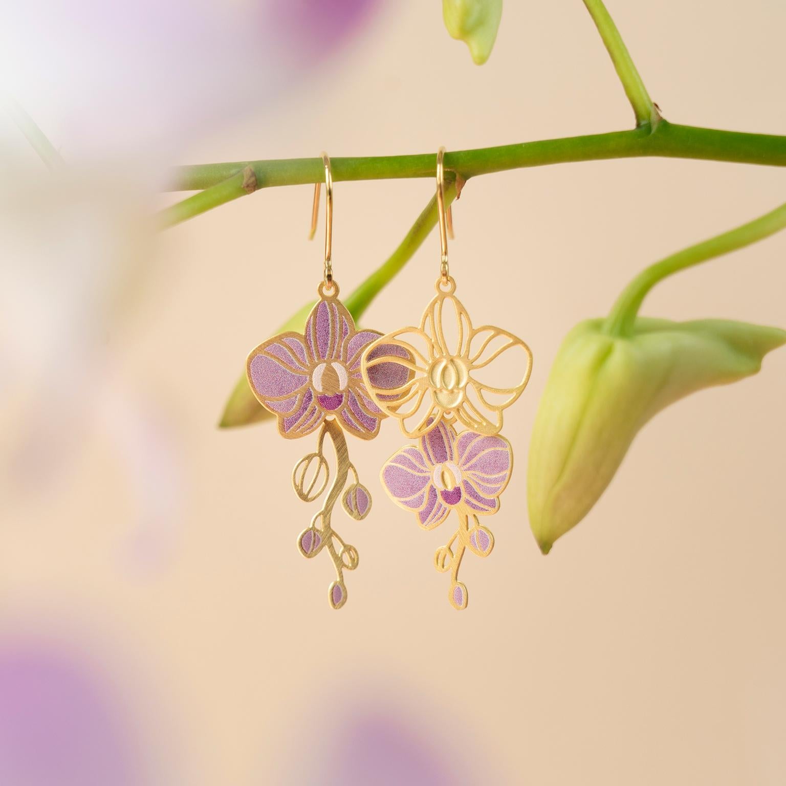 EMBRACE JEWELLERY | Orchid Earrings