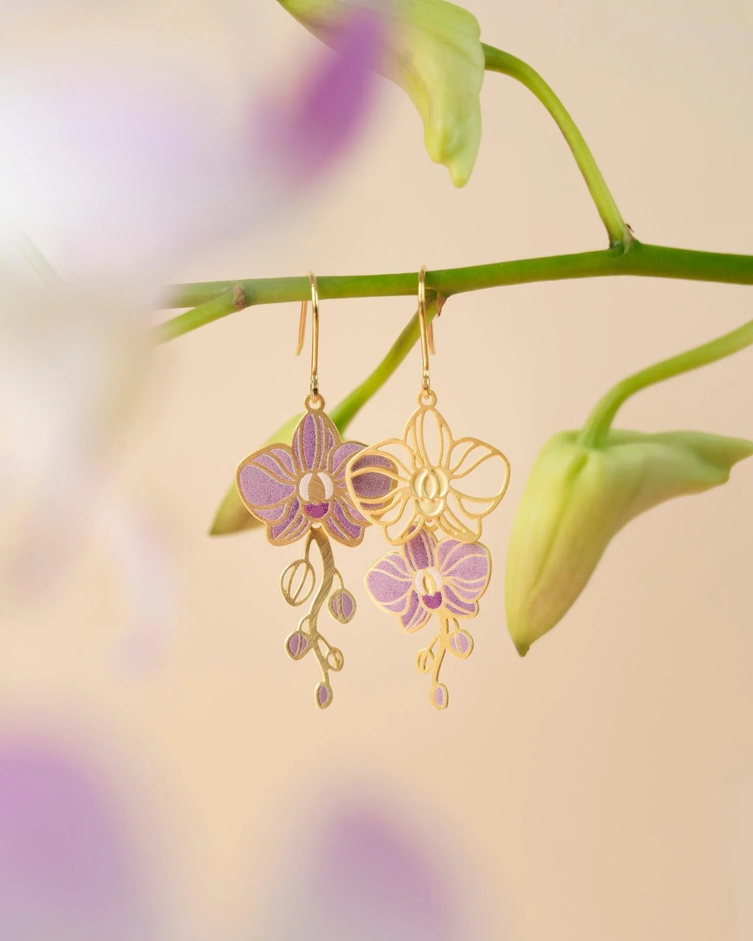 EMBRACE JEWELLERY | Orchid Earrings