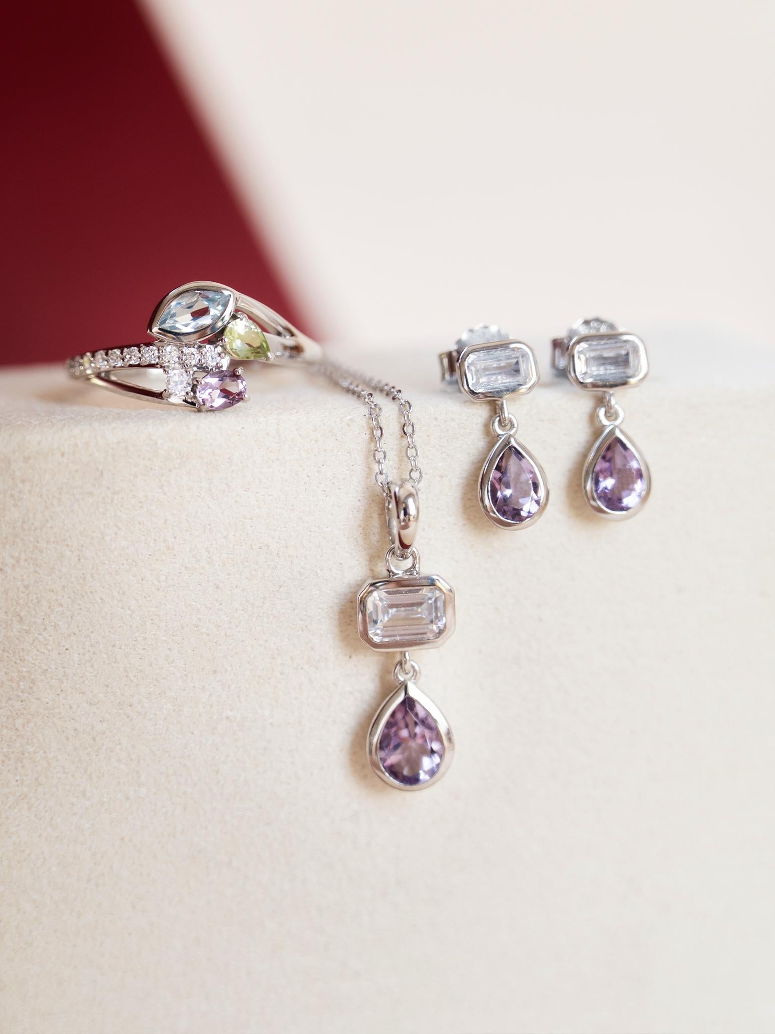 EMBRACE JEWELLERY | Lavender Light Necklace