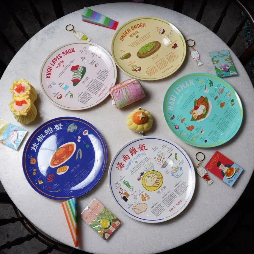 NOM | Recipe Plate (Kueh Lapis Sagu)