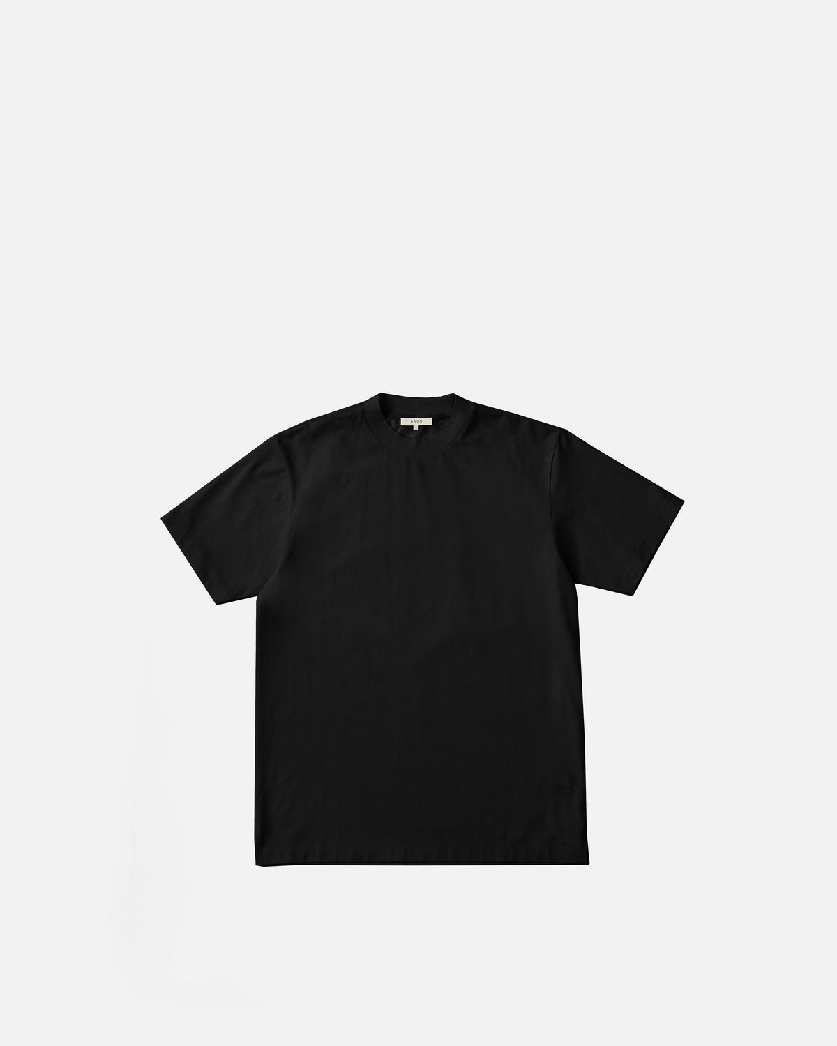 HOUSE OF ANON | Arlo Mock Neck Tee, Jersey