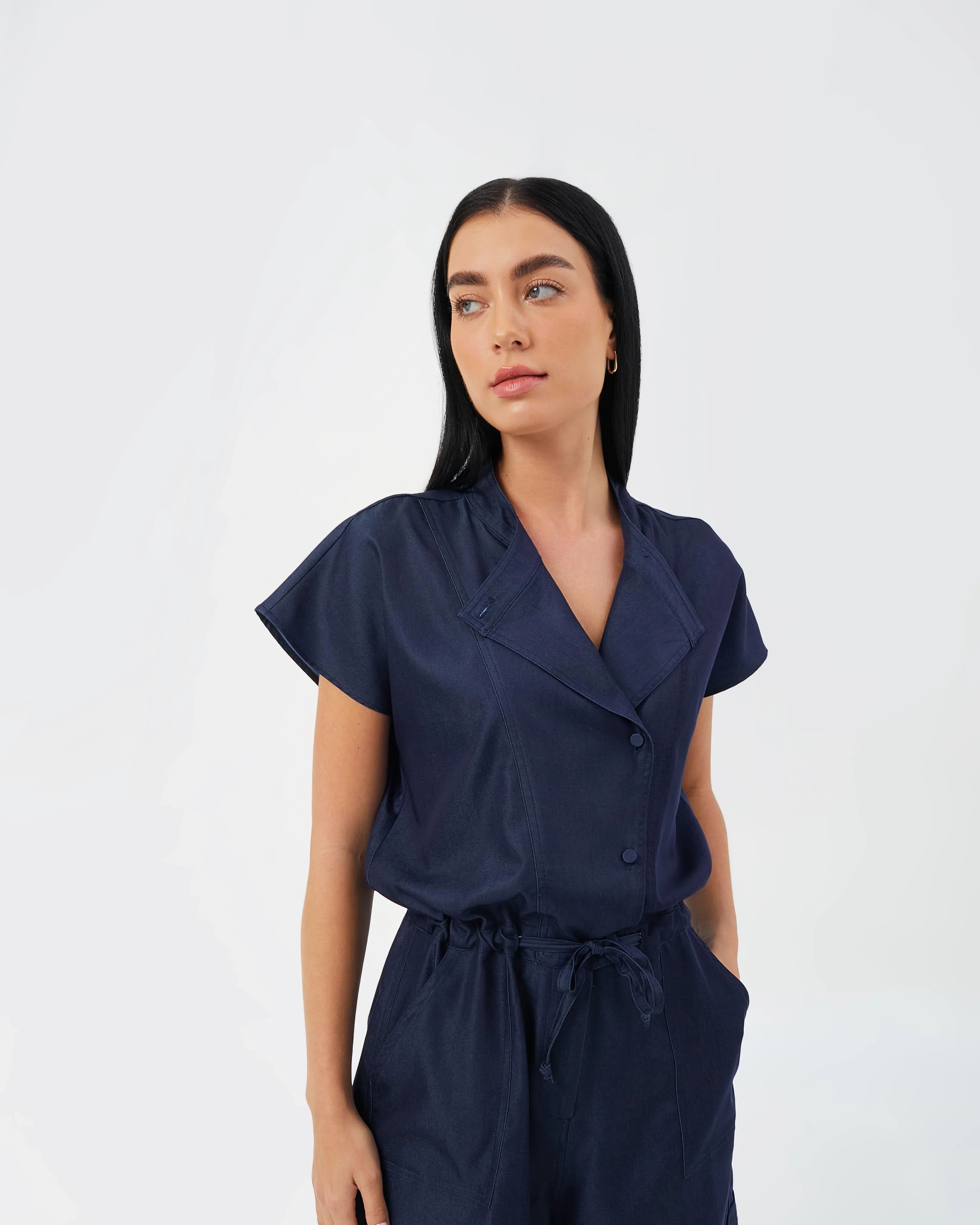 CAELI ECO LUXE | Cinched Romper