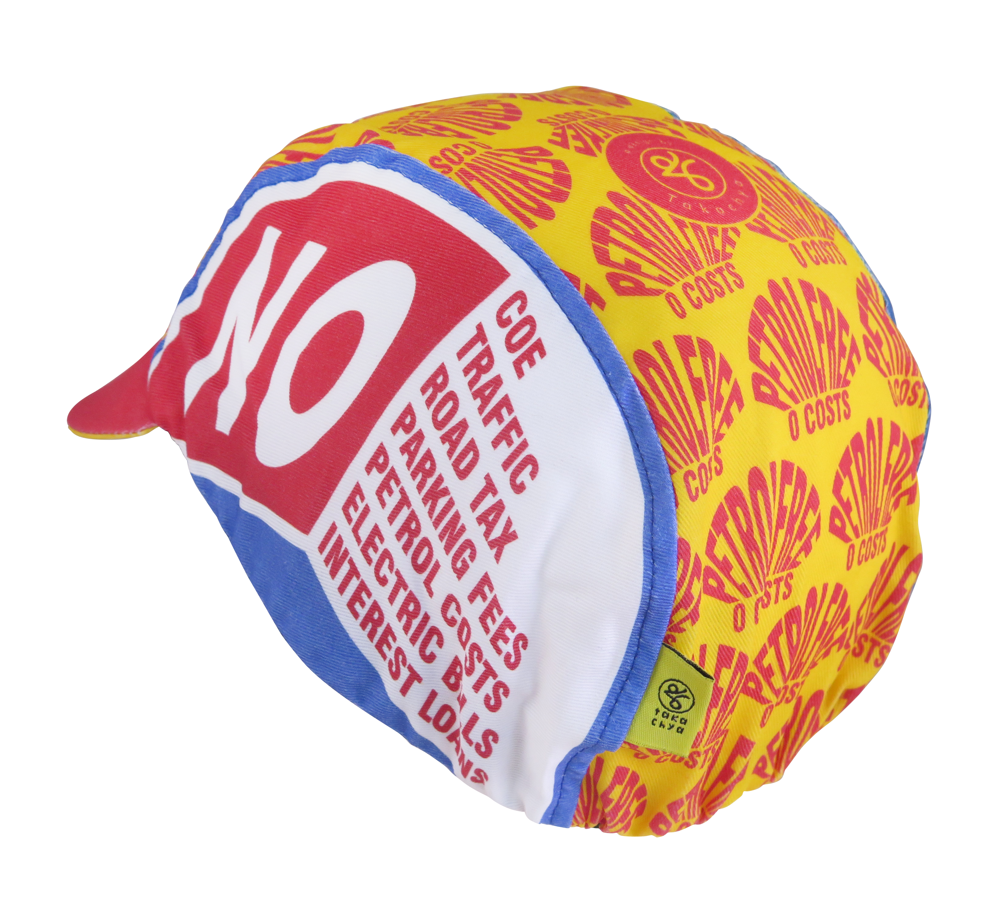 A DESIGN BY TAKACHYA | Cycling Cap - Go Petrol Free