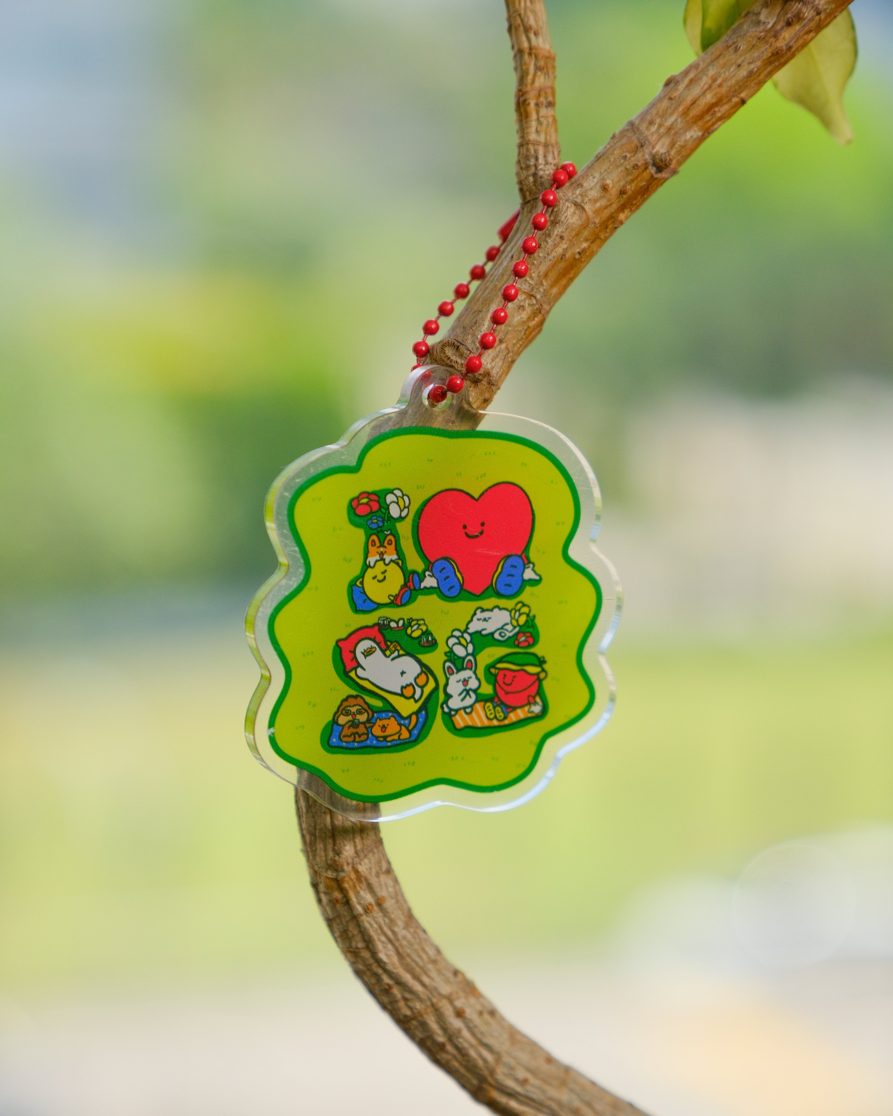 THE EVERYDAY CLUB | I LOVE SG Acrylic Keychain