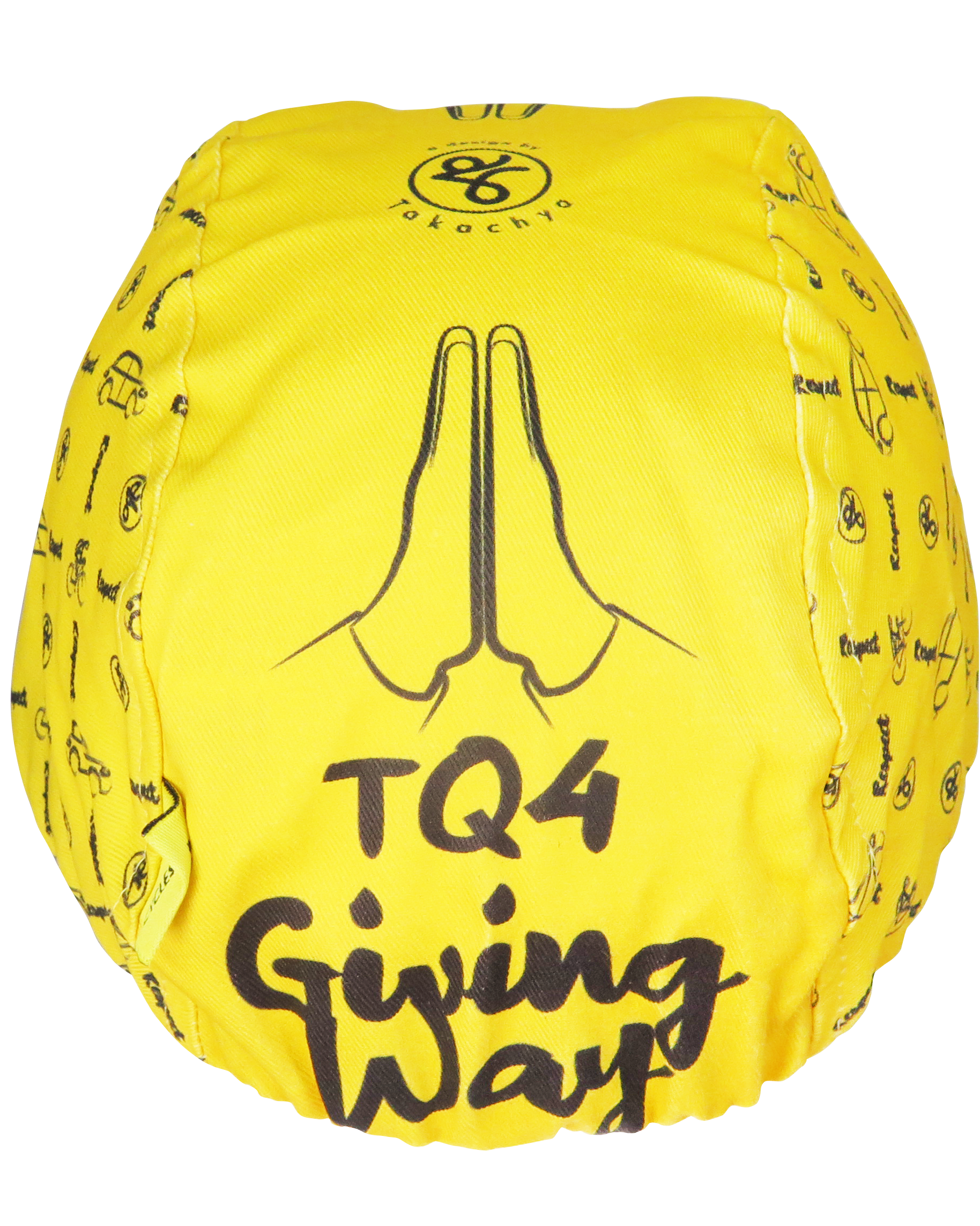 A DESIGN BY TAKACHYA | Cycling Cap - Safe Distance Yellow