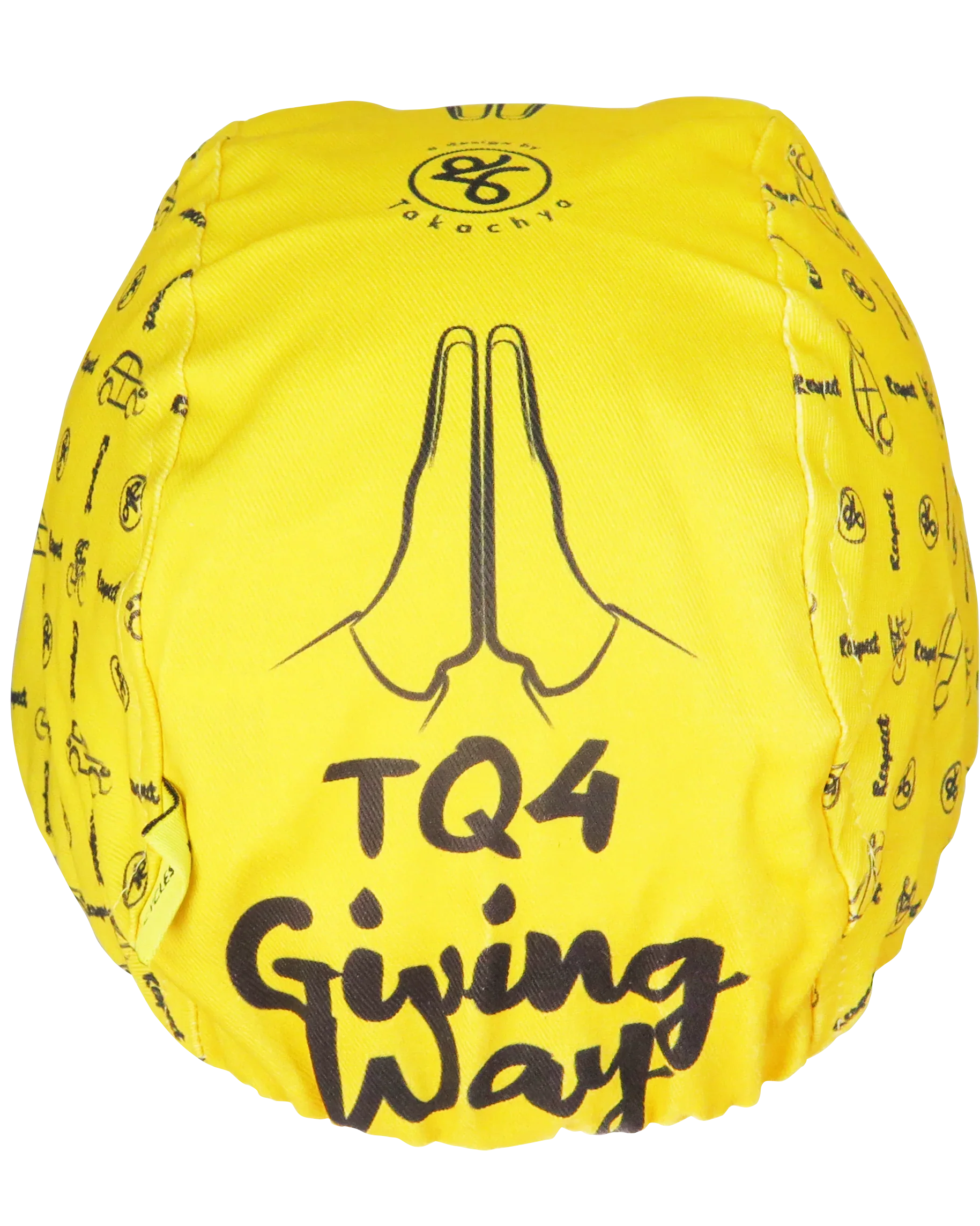 A DESIGN BY TAKACHYA | Cycling Cap - Safe Distance Yellow