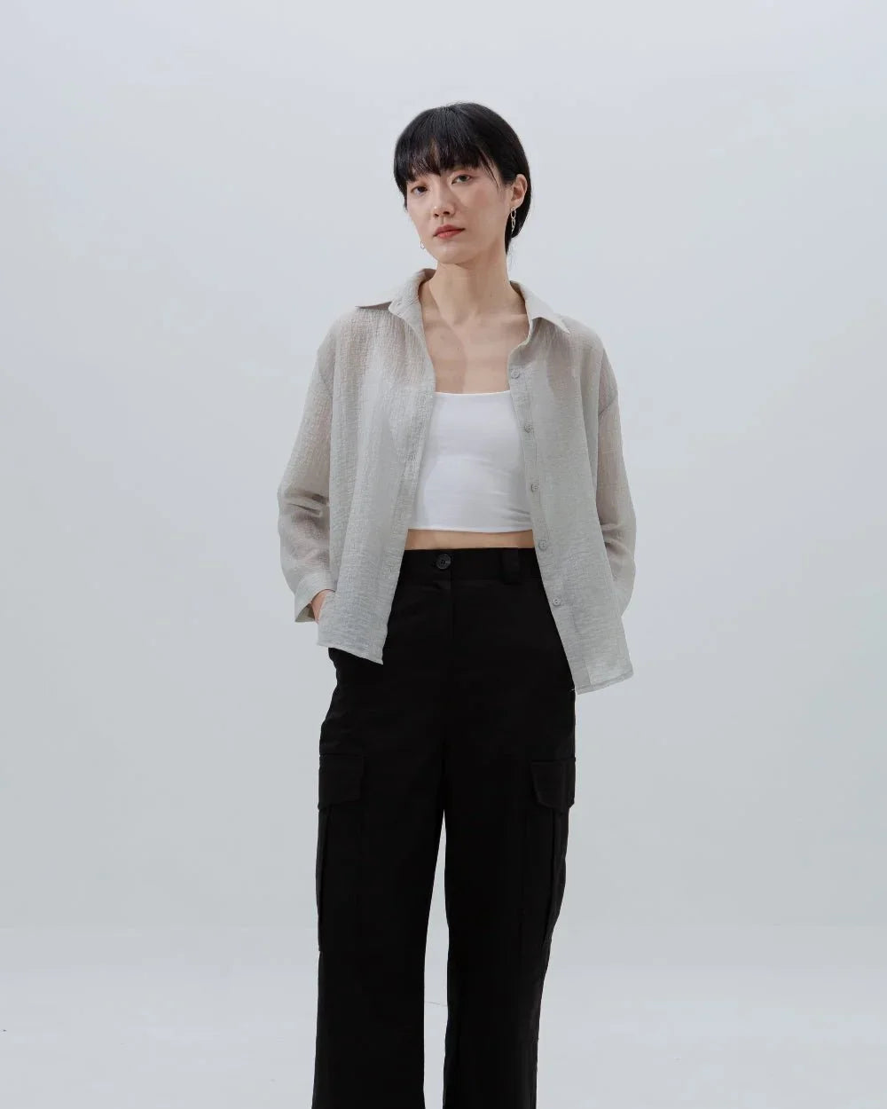 SAERO COLLECTIVE | Oreum Shirt V. 1 | Light Grey