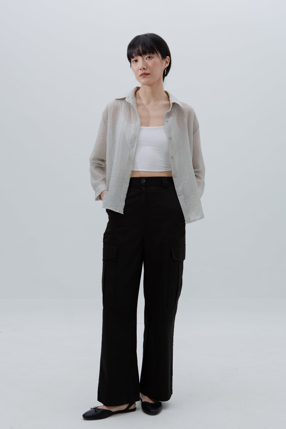 SAERO COLLECTIVE | Oreum Shirt V. 1 | Light Grey