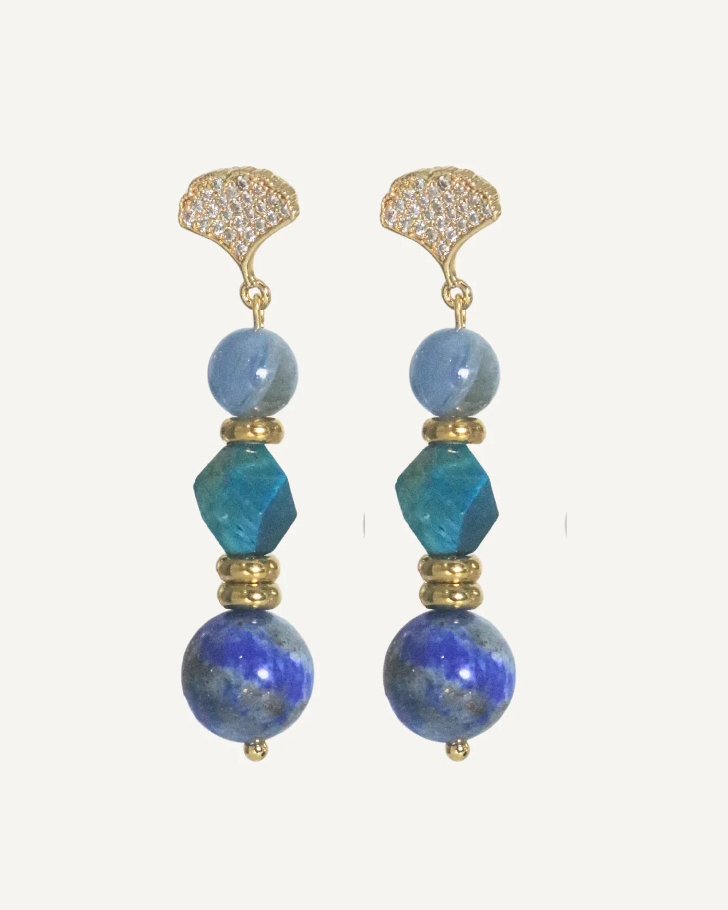 THE ANTECEDANT STORE | E - Clarity & Power Ginkgo Earrings